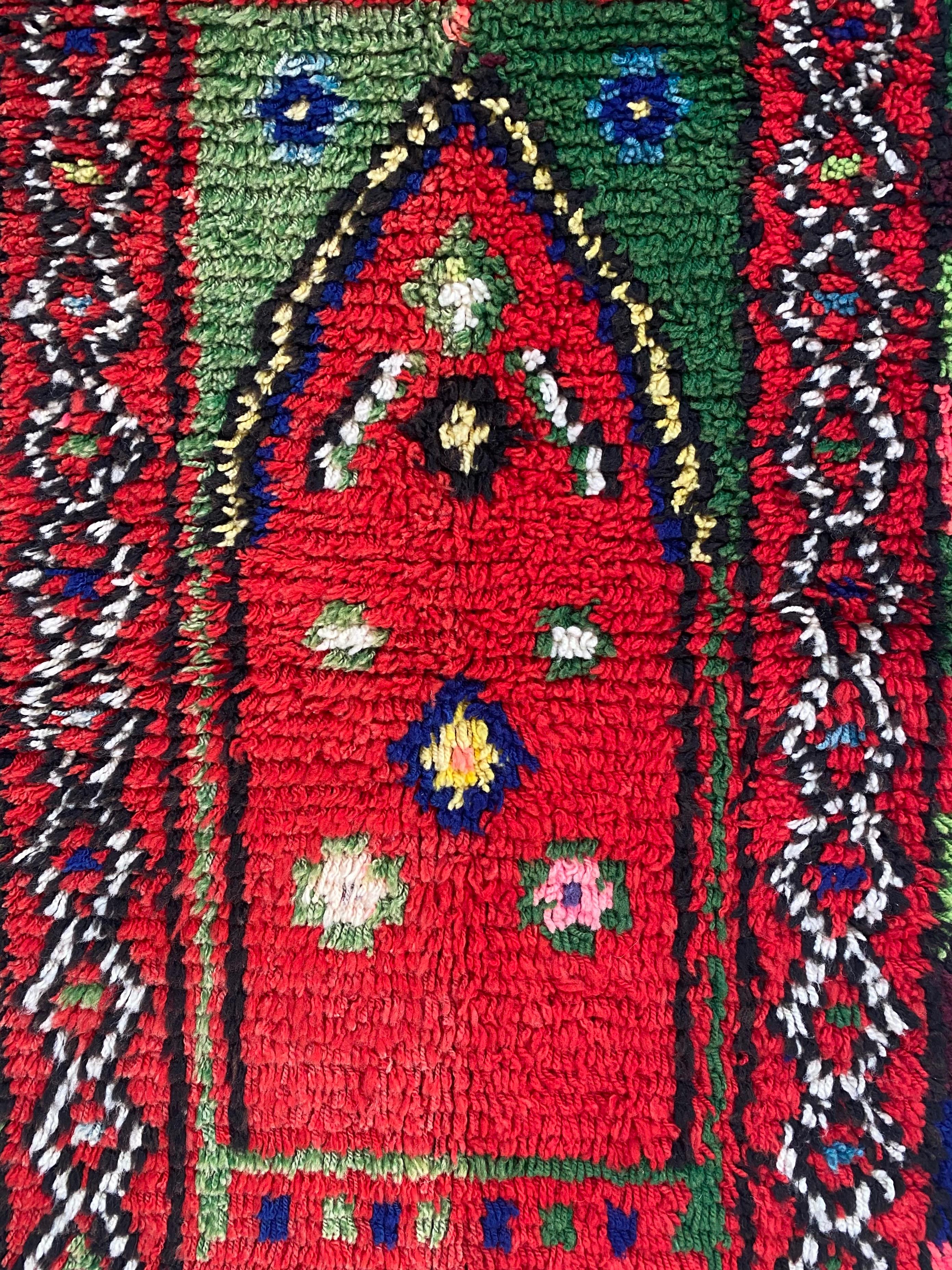 Central Anatolia Konya Tülü Prayer Rug