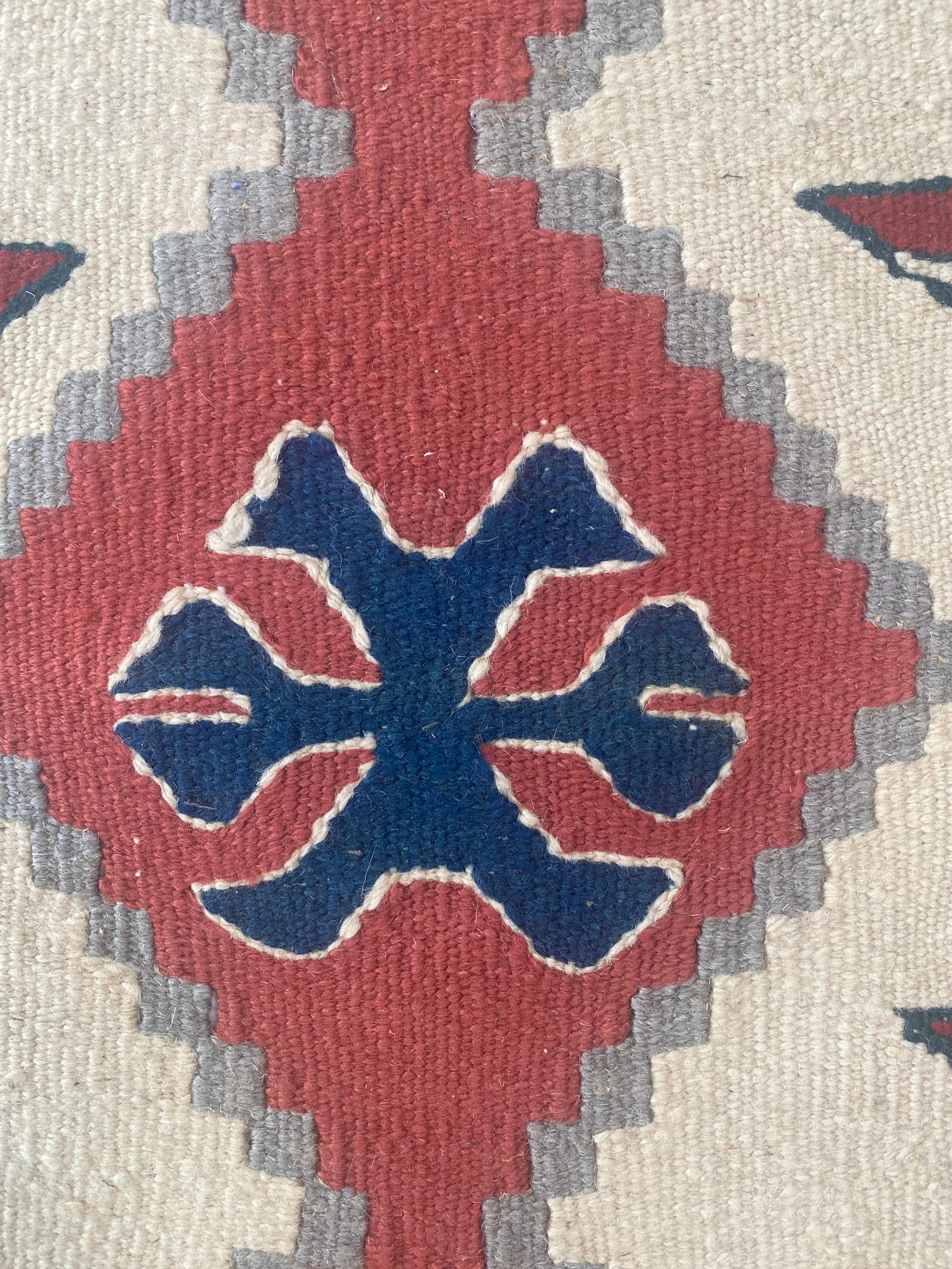 Kurt Ağzı Mini Kilim