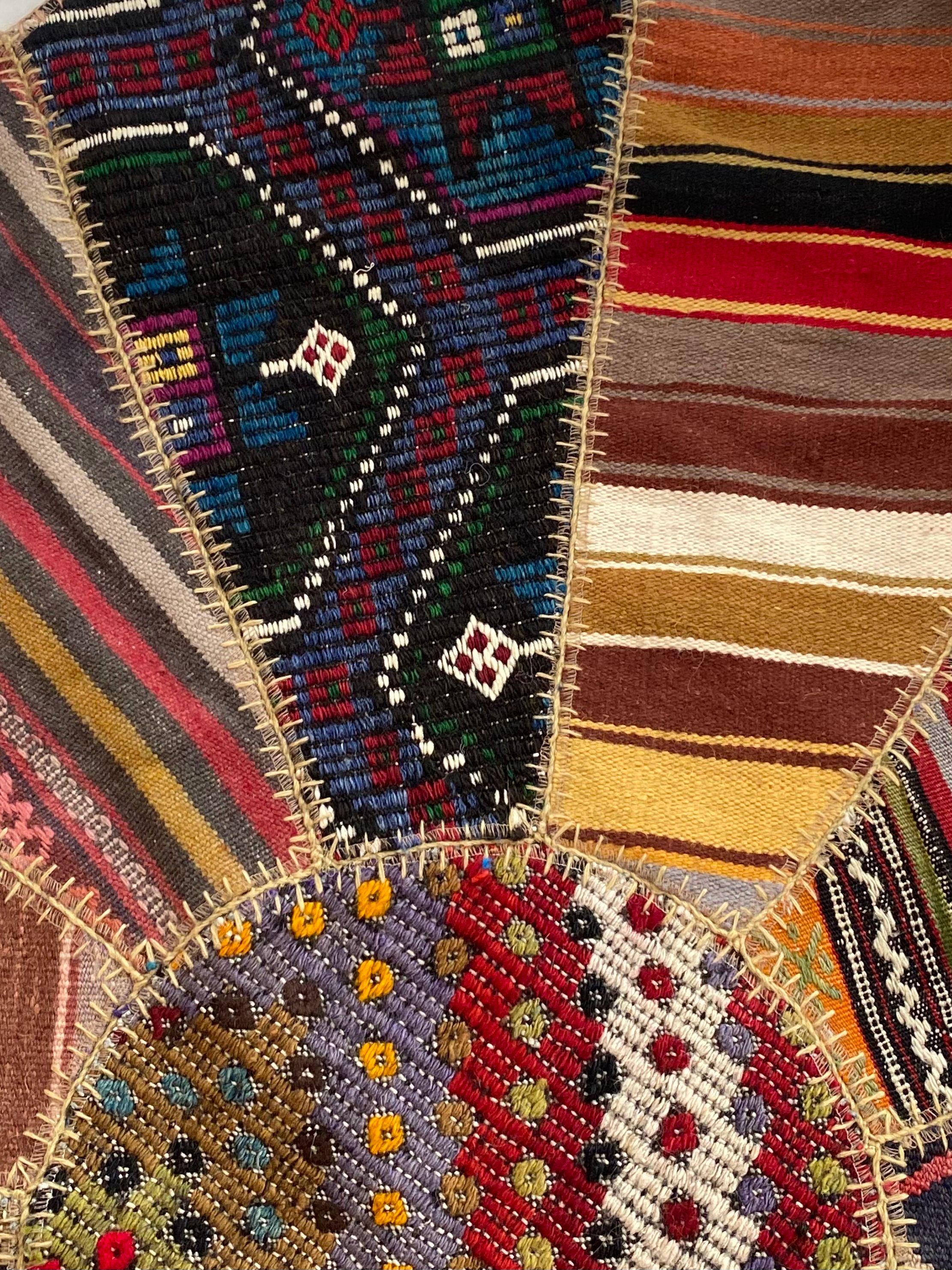 Aegean Patchwork Hand Woven Rug