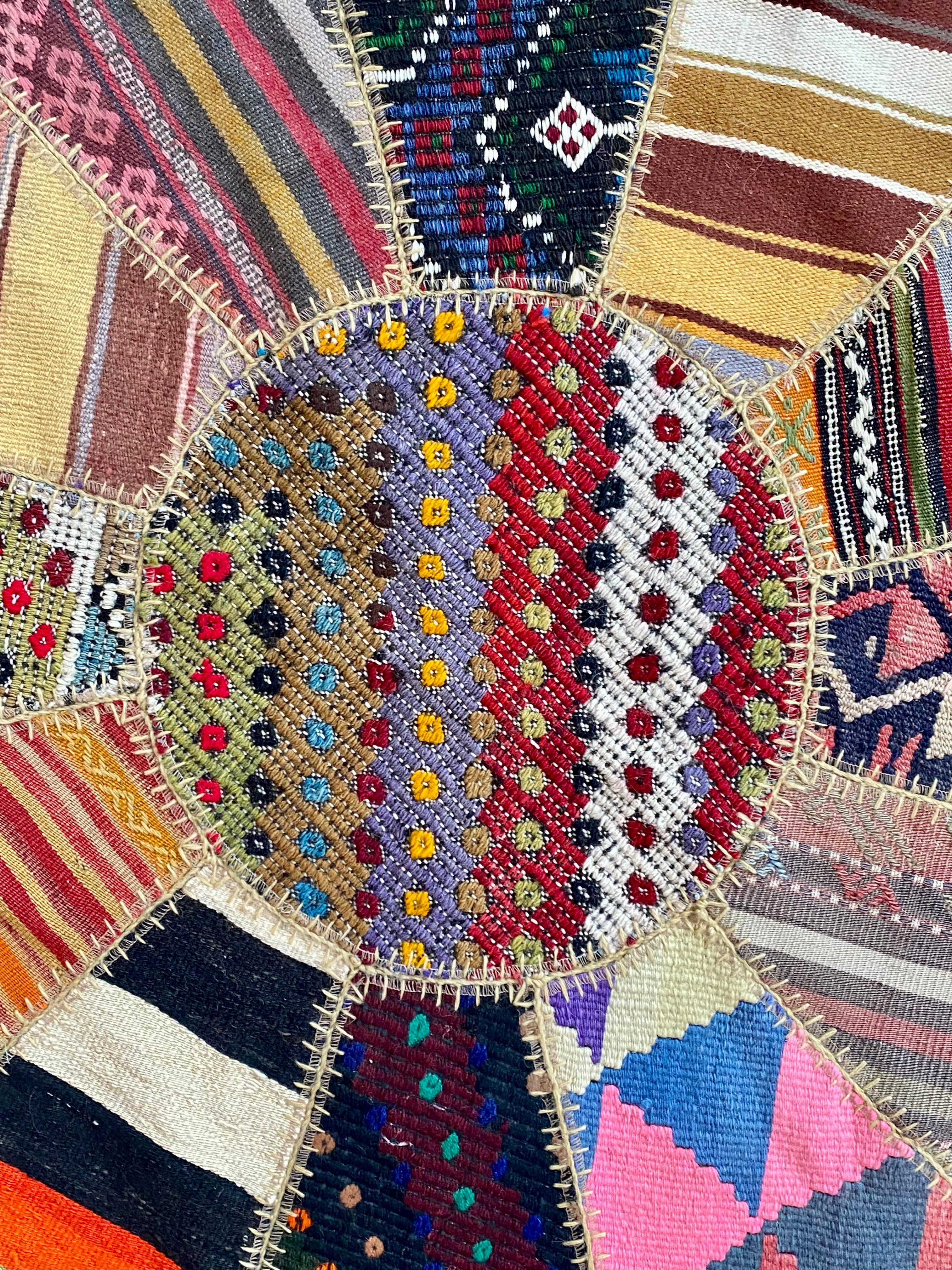 Aegean Patchwork Hand Woven Rug