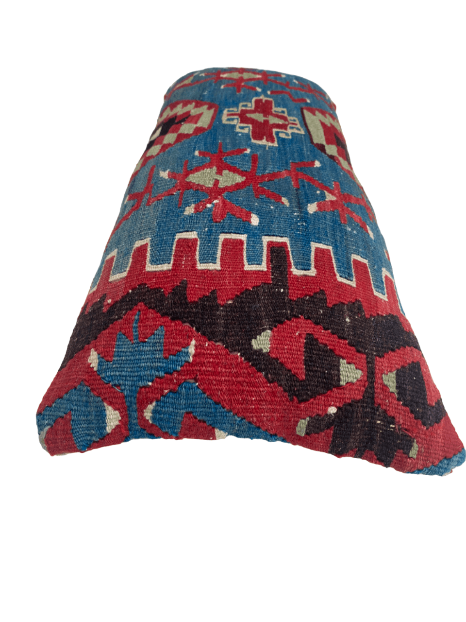 Uşak Mavili El Dokuma  Kilim Kırlent