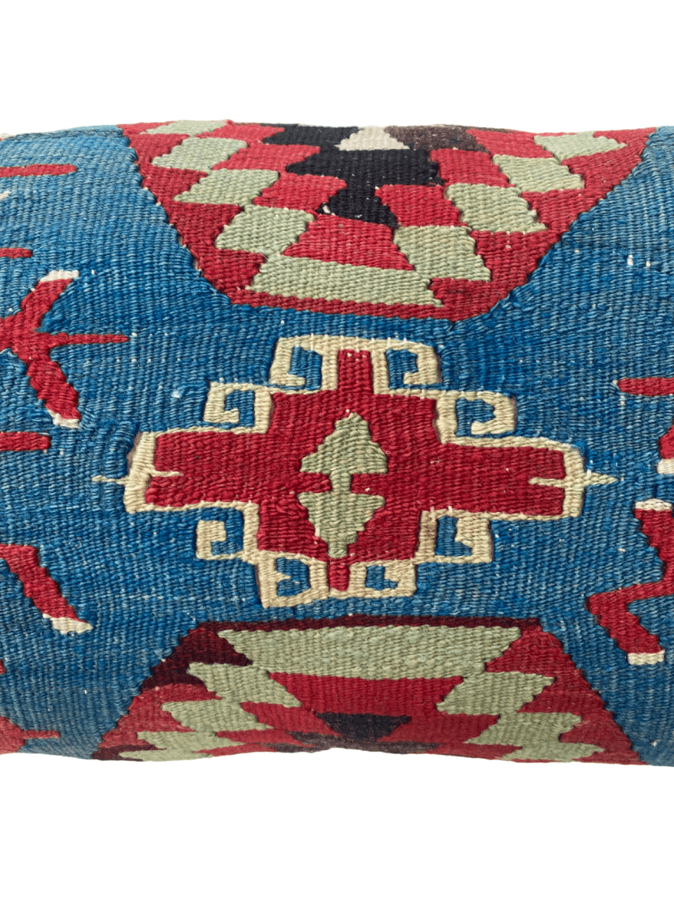 Uşak Mavili El Dokuma  Kilim Kırlent