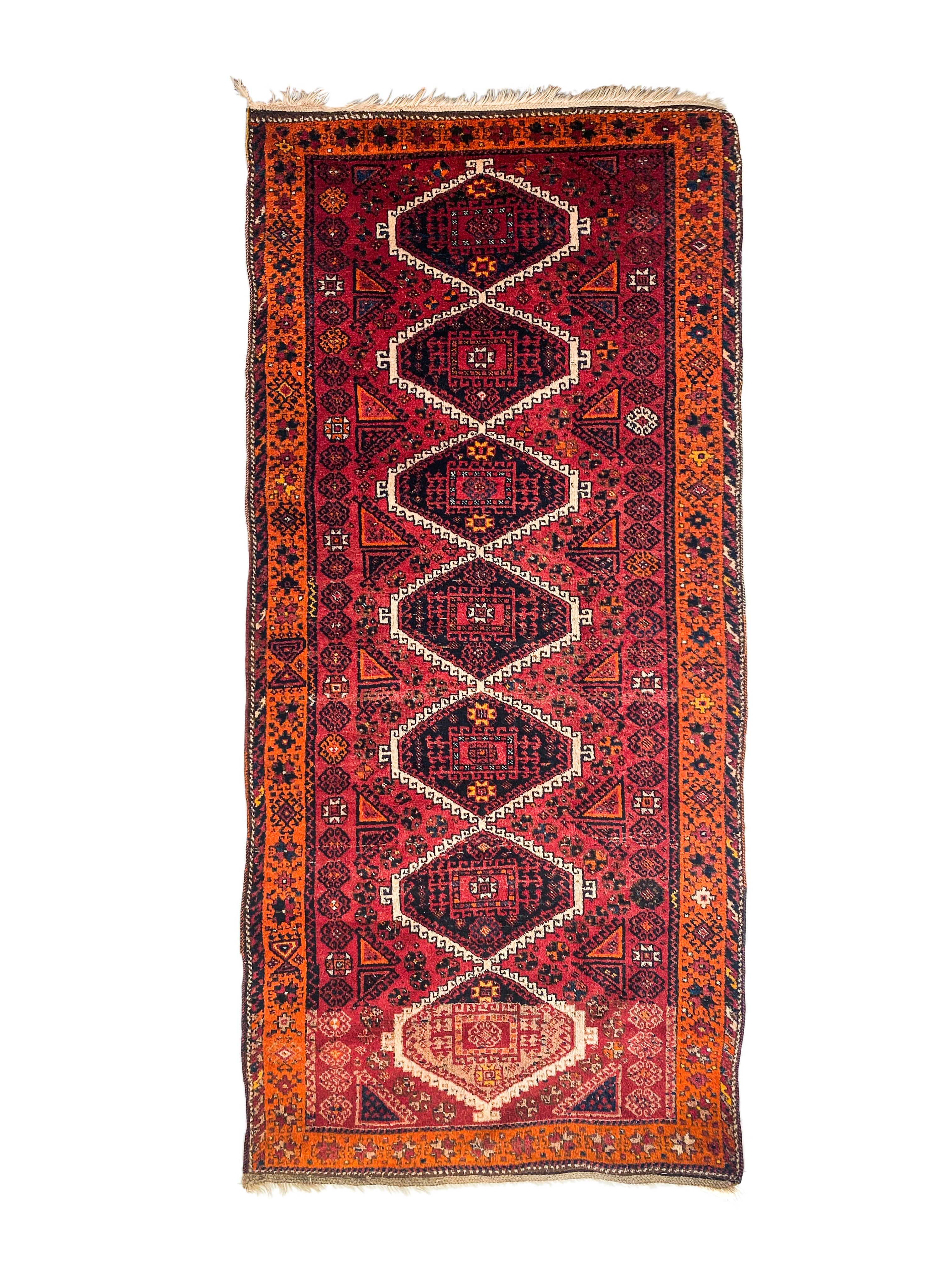 Antique Antep Kurdish Carpet