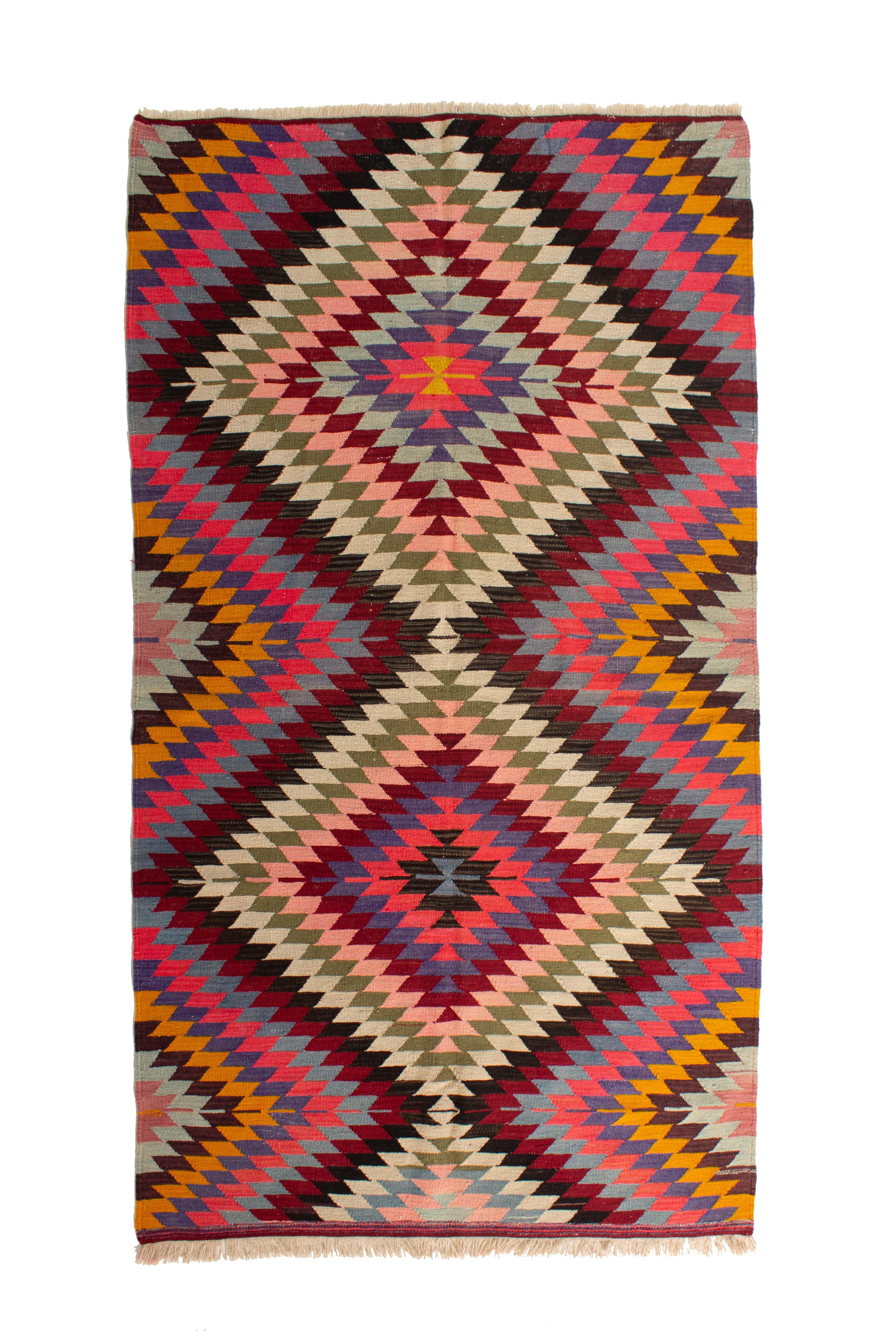 West Anatolia Denizli Baklava Rug