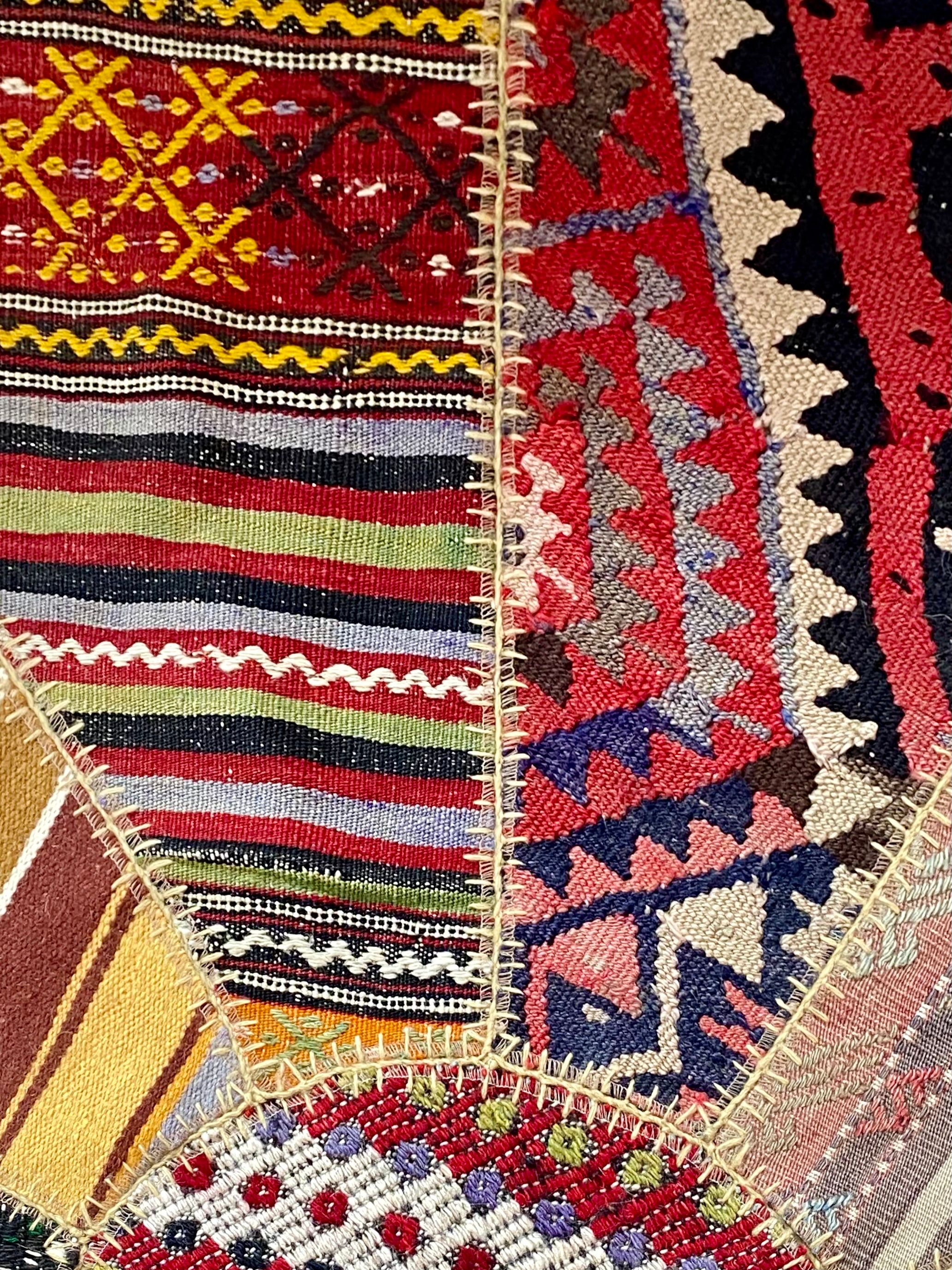 Aegean Patchwork Hand Woven Rug