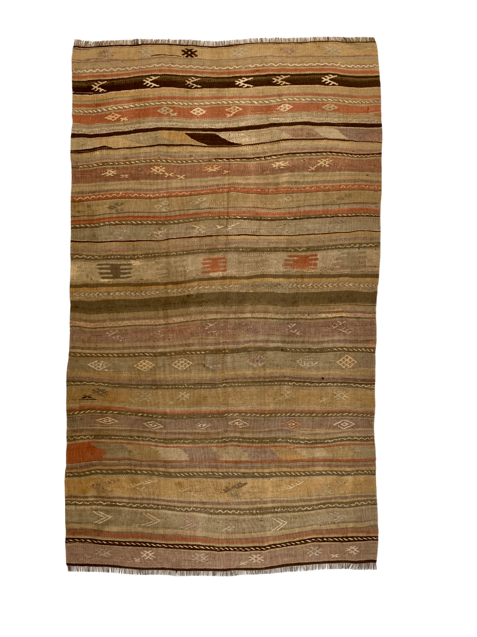 El Dokuma Vintage Balıkesir Pastel Kilim