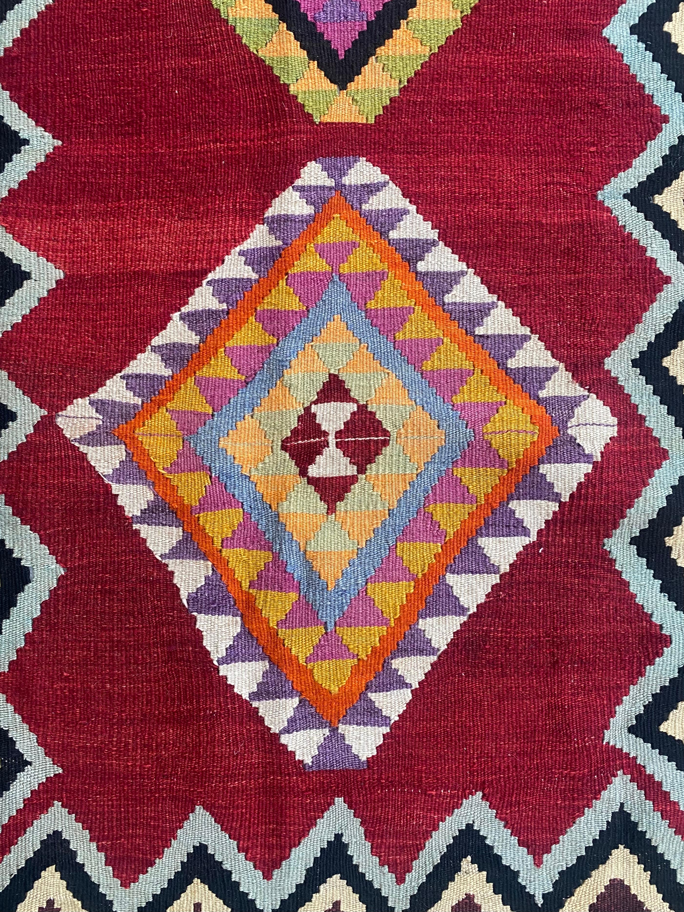 Milas Bencik  El Dokuma Kilim 1