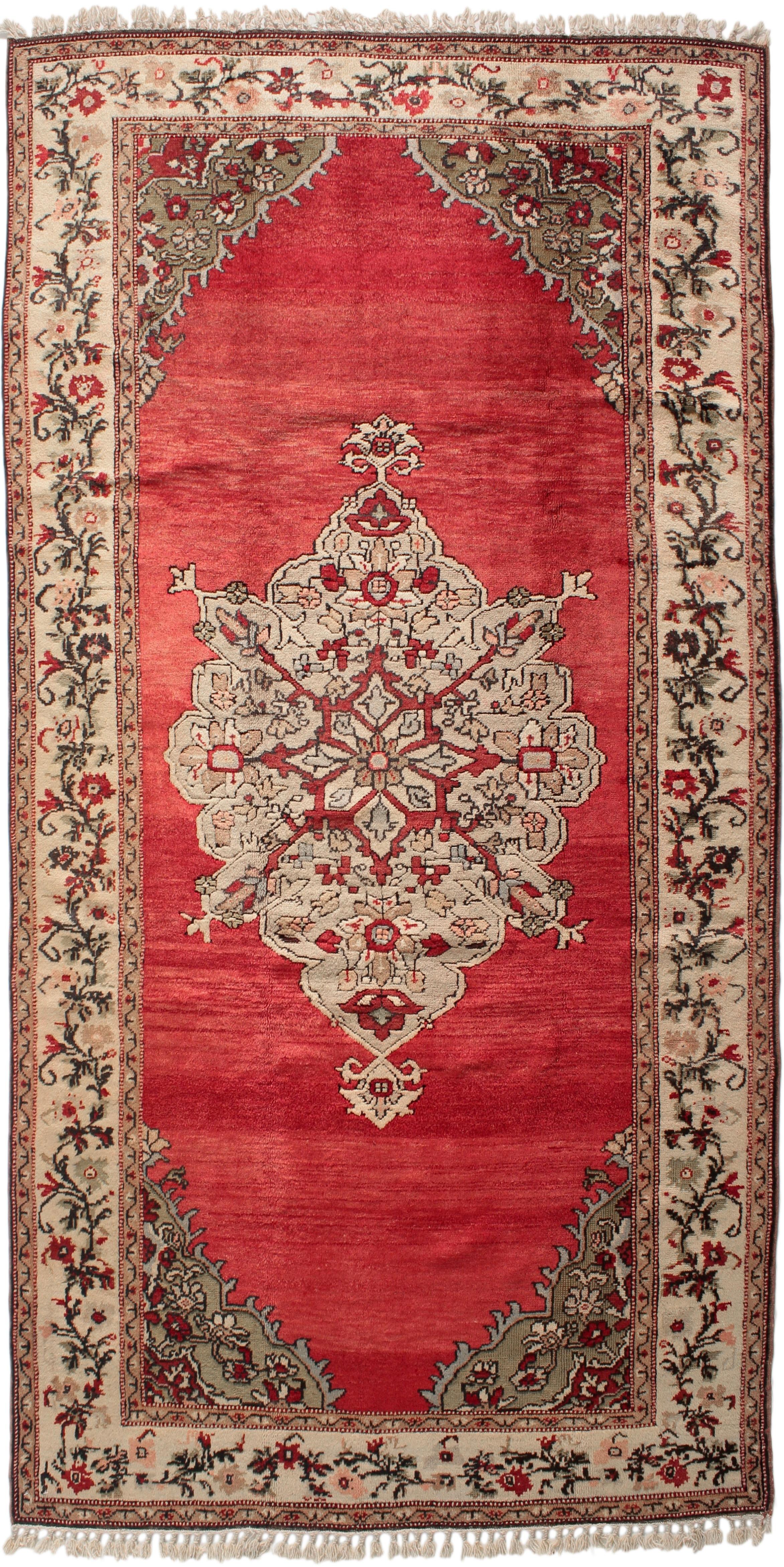 Milas Karacahisar Medallion Carpet