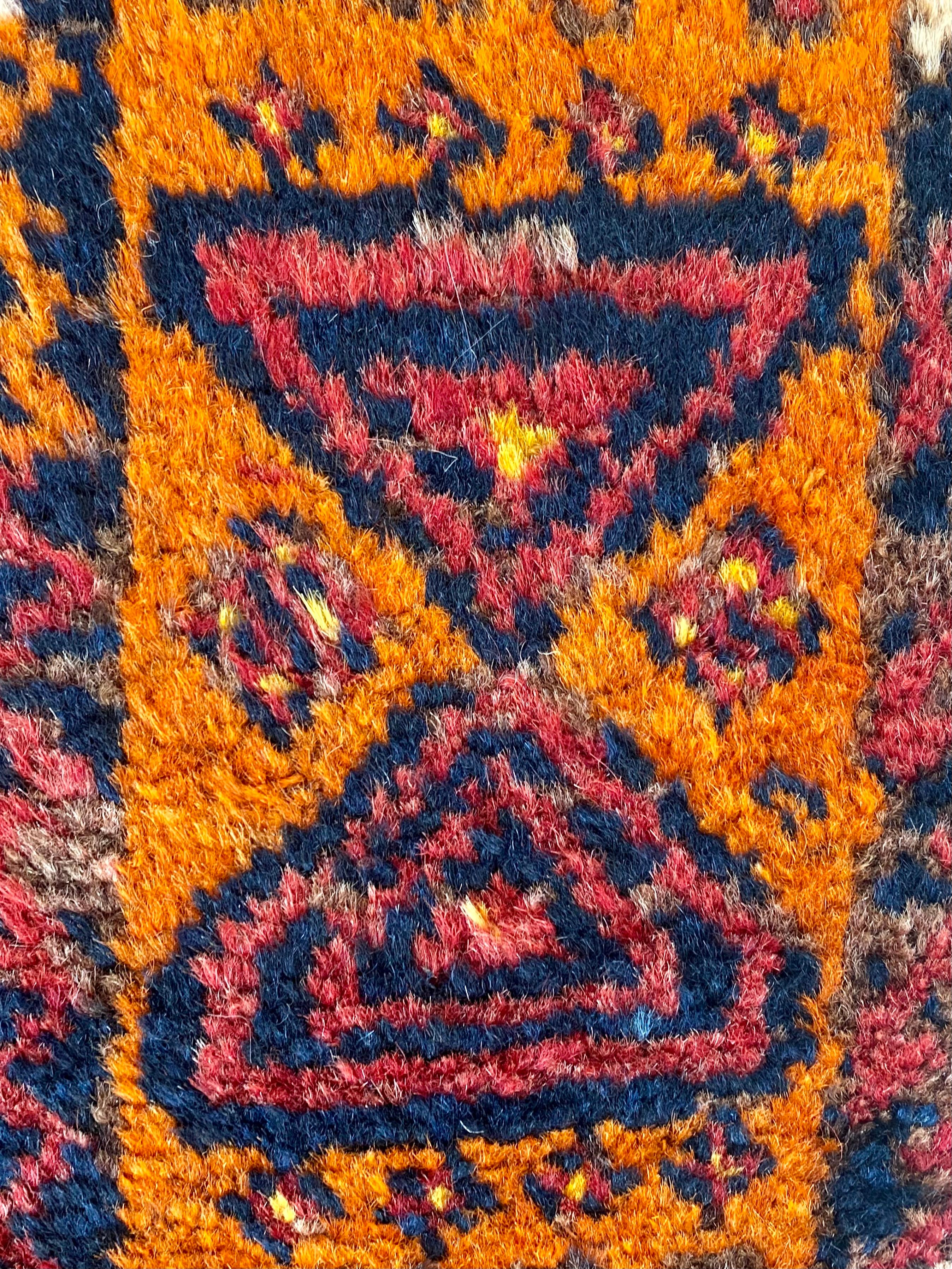 Antique Antep Kurdish Carpet