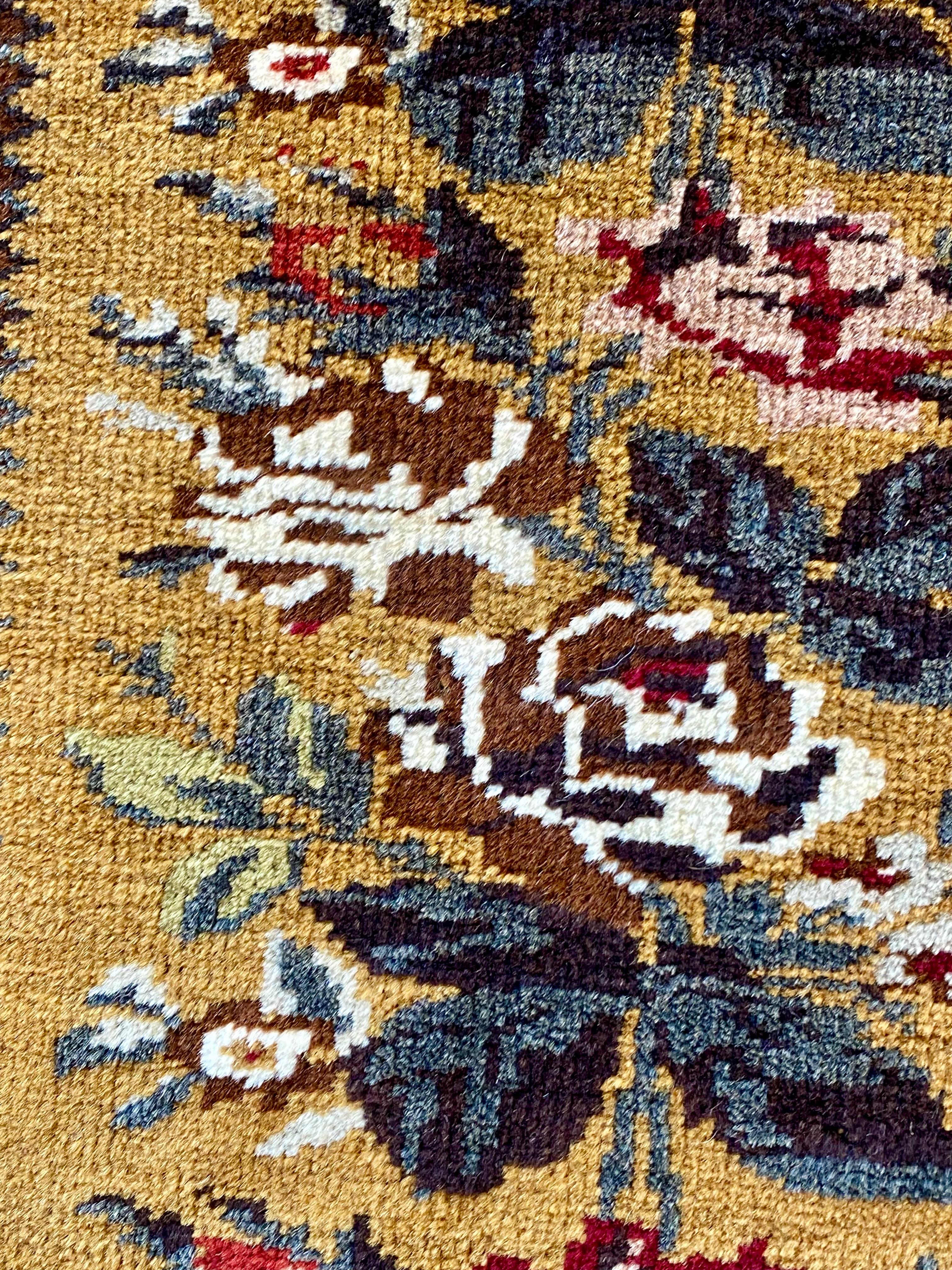 West Anatolia Milas Carpet with Double Roses