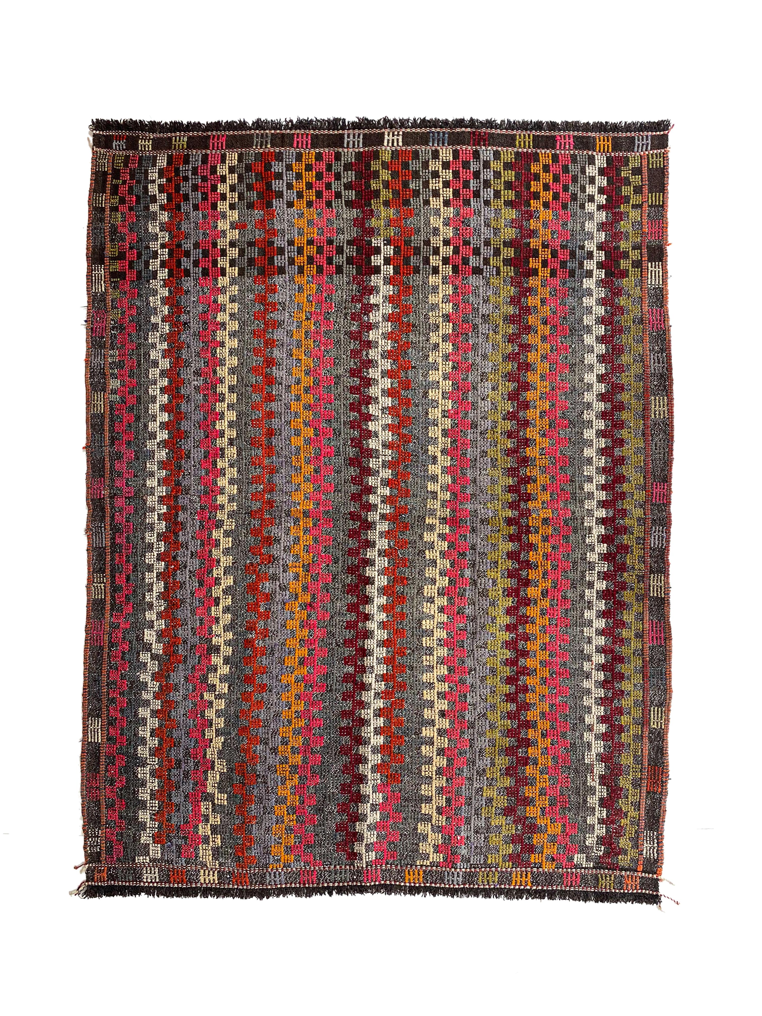 Manisa Hand Woven Hemp Cicim Rug