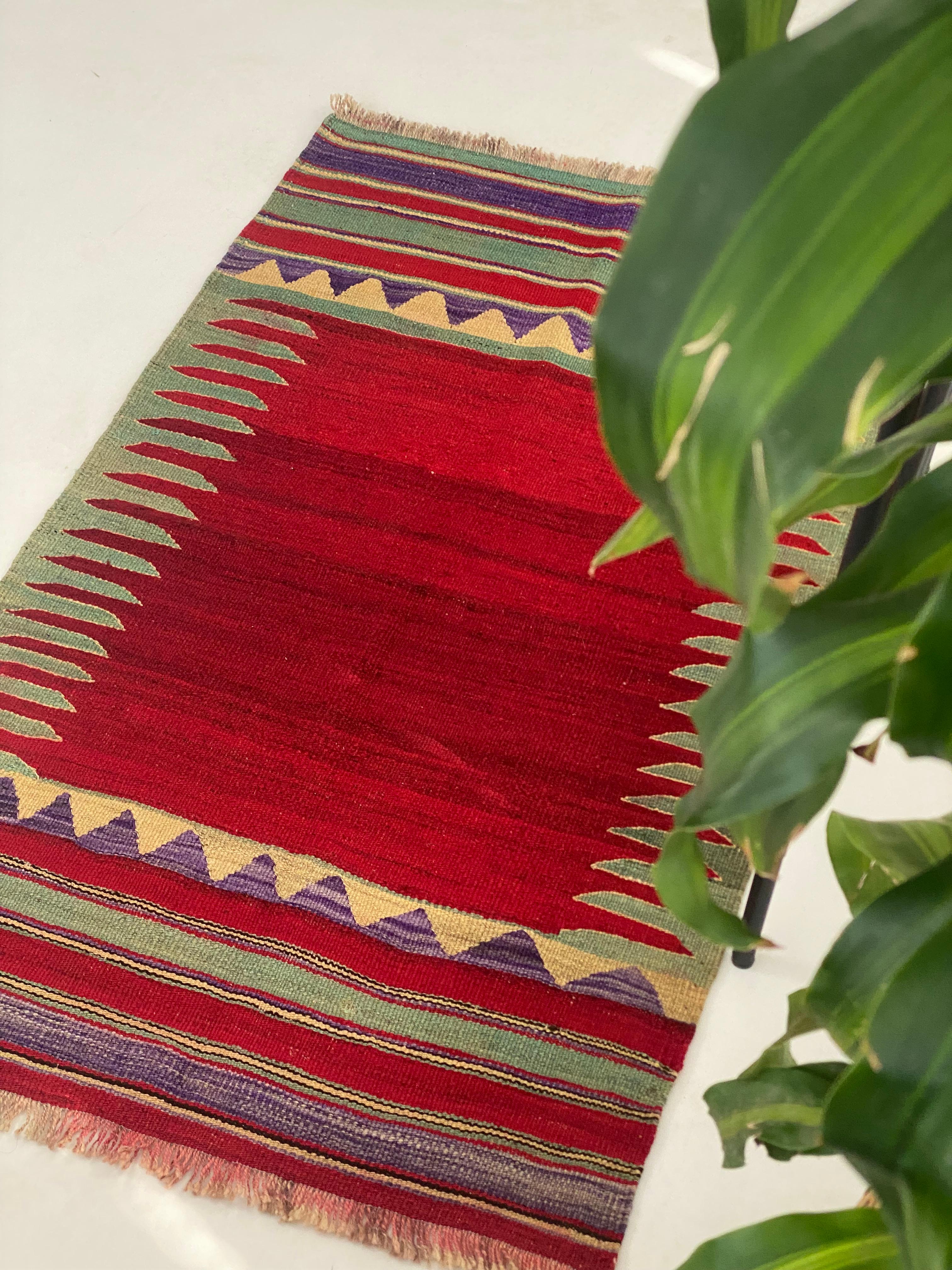 Handwoven Bodrum Bos Kilim