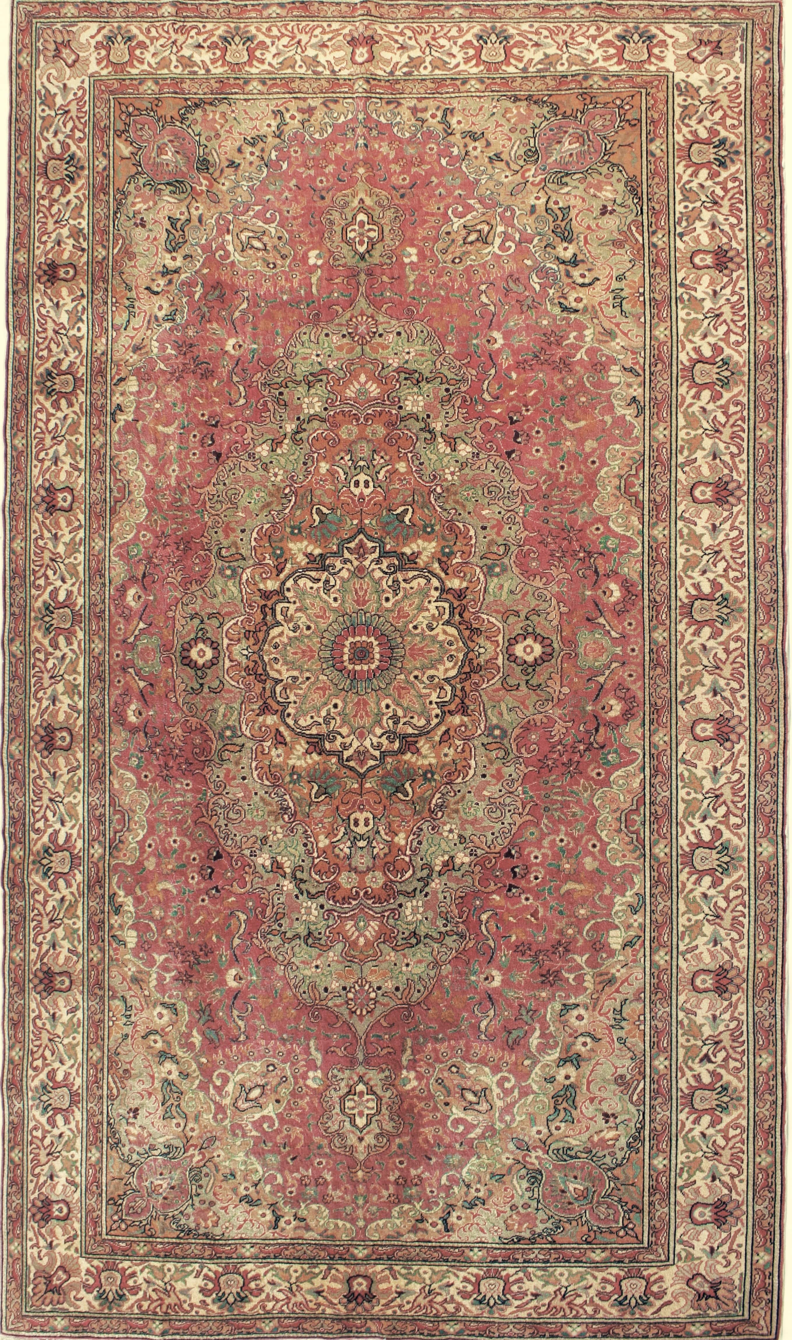 Central Anatolia Kayseri Bunyan Hand Woven Carpet