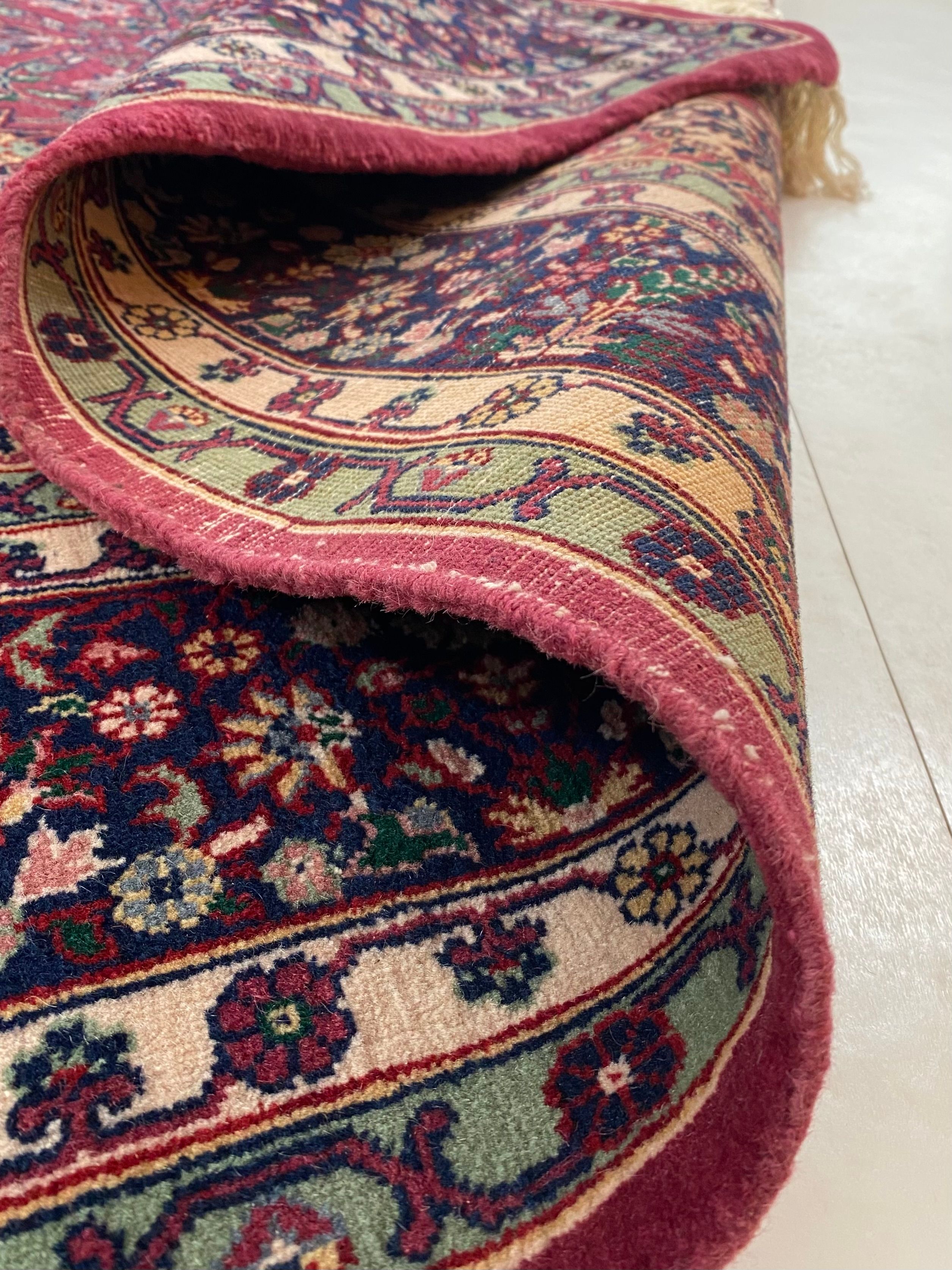 Handwoven Sivas Prison Hereke Rug
