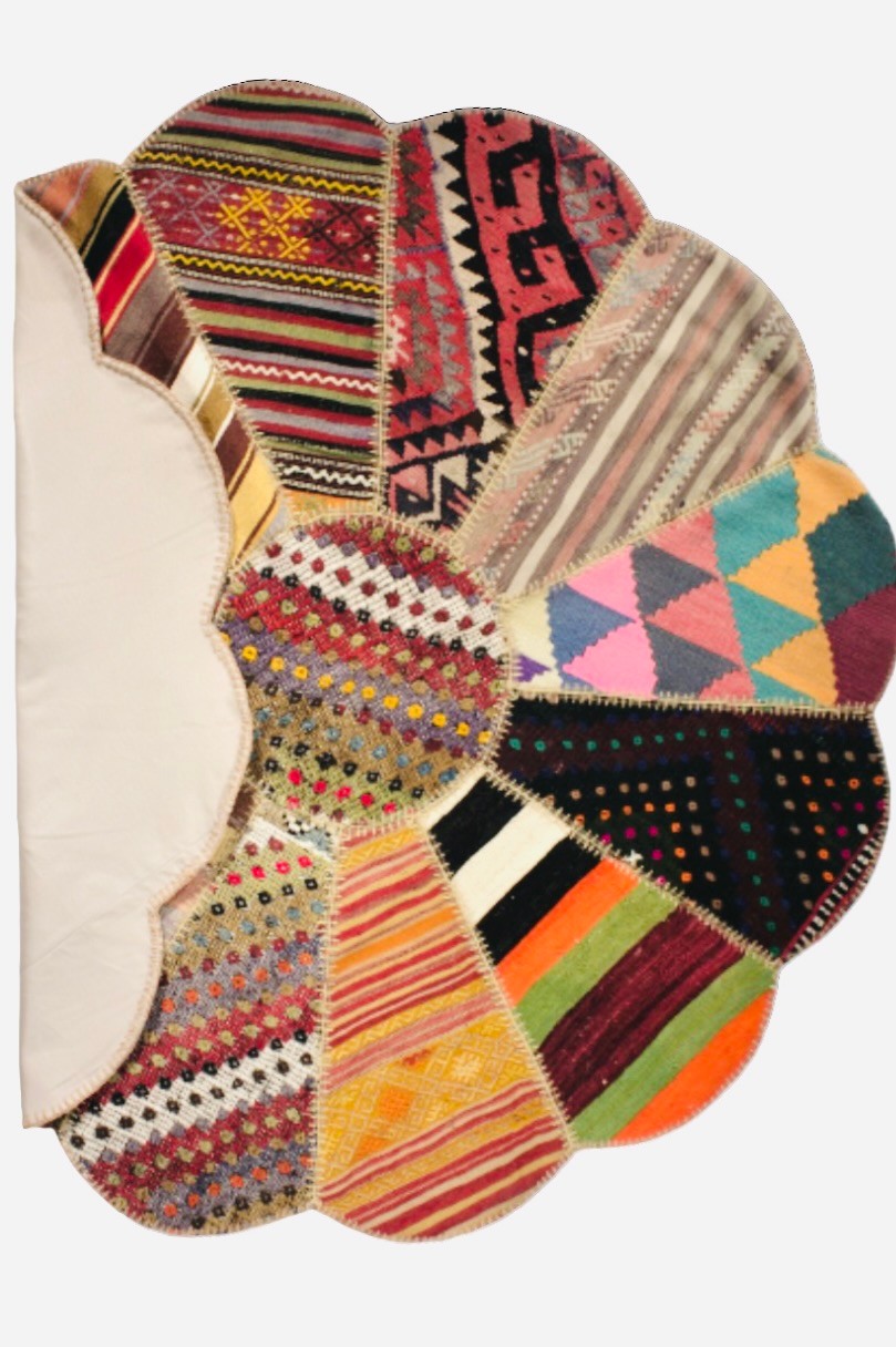 Aegean Patchwork Hand Woven Rug