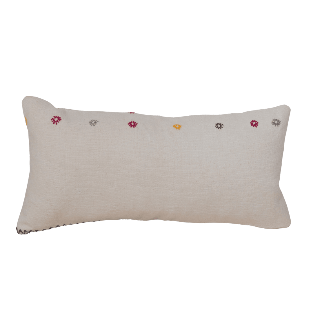 Plain Burdock Hand Woven Rug Cushion