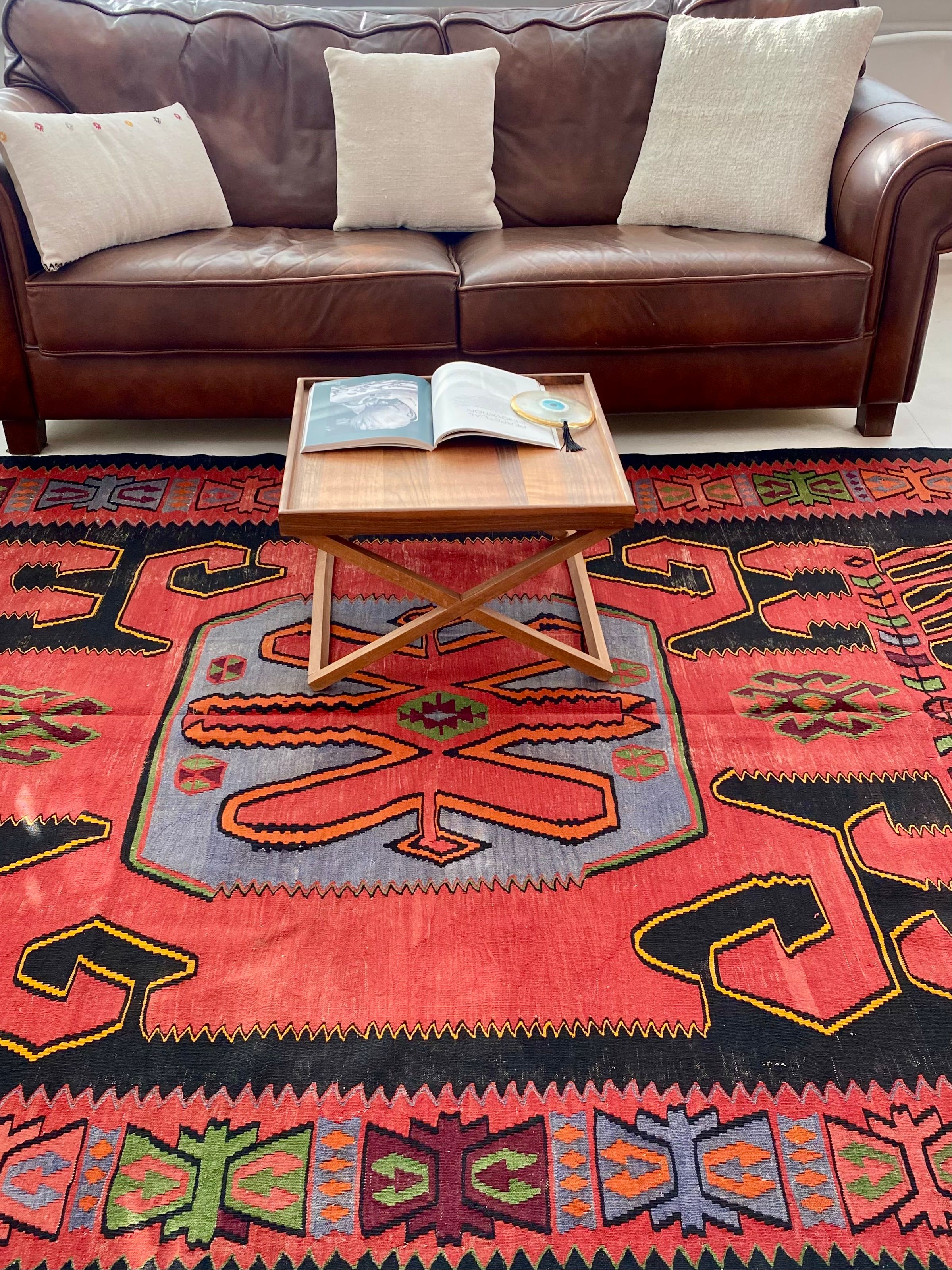 Handwoven Caucasian Rug