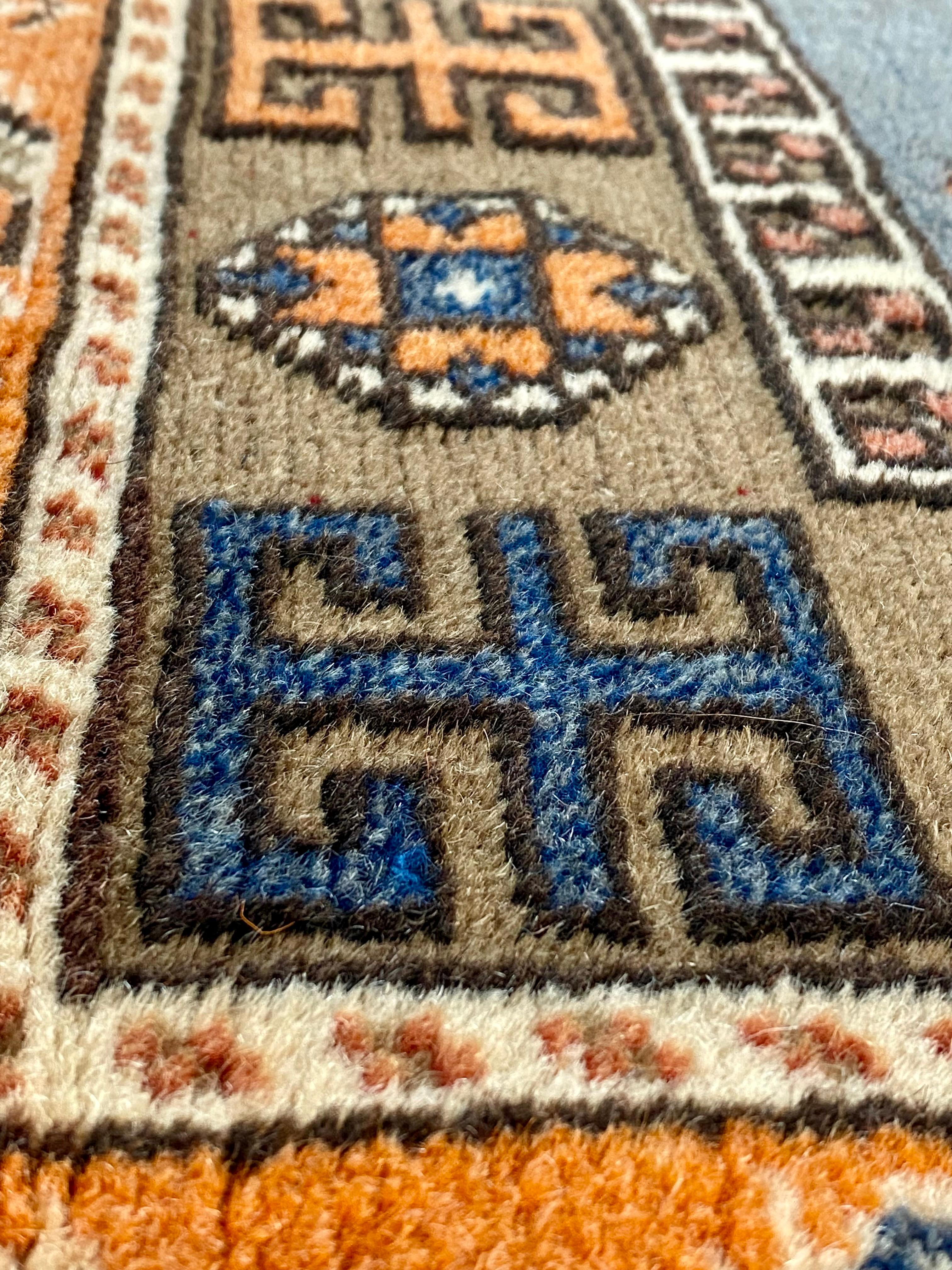 Central Anatolia Konya Ladik Hand-Woven Carpet