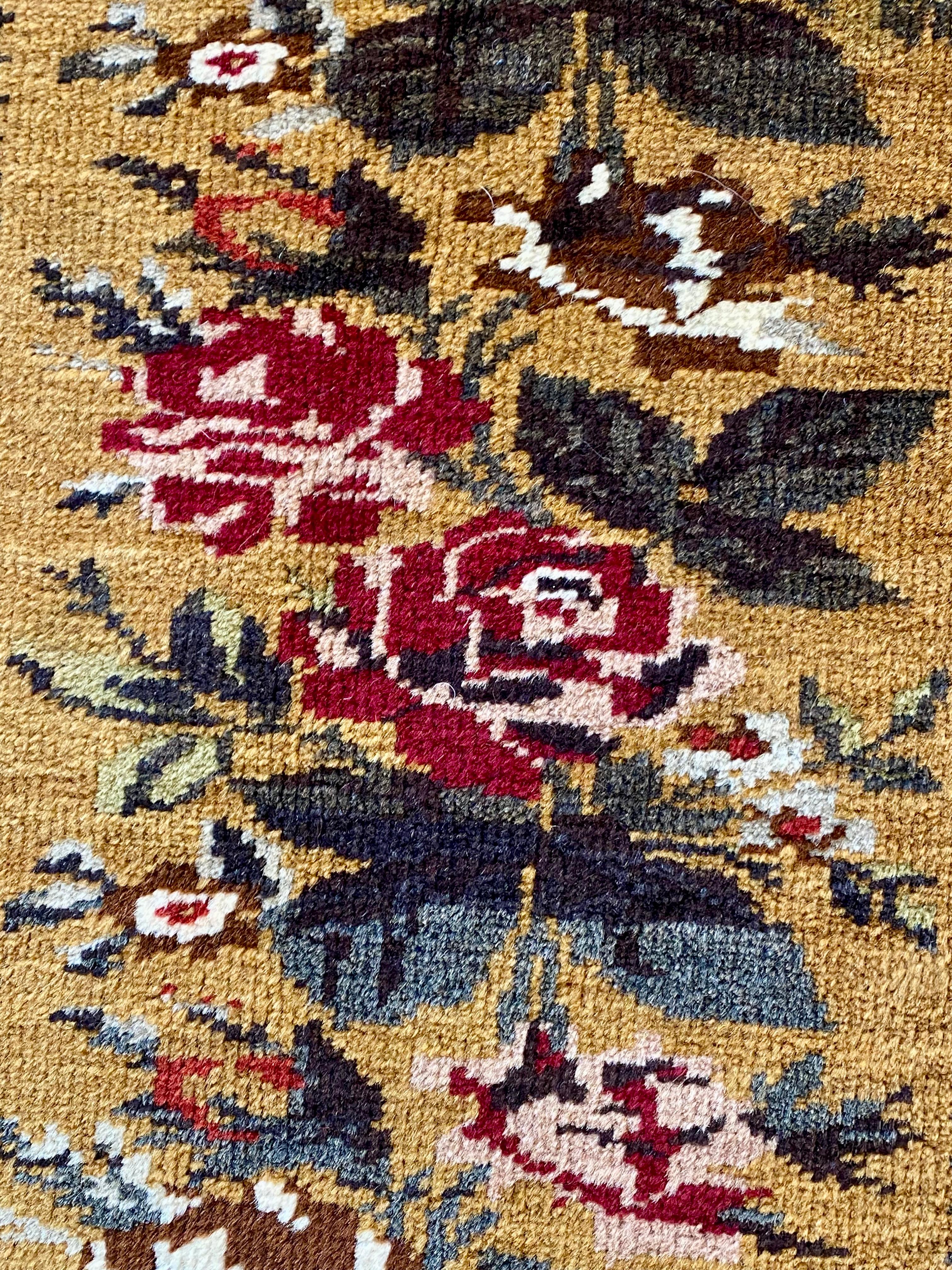 West Anatolia Milas Carpet with Double Roses