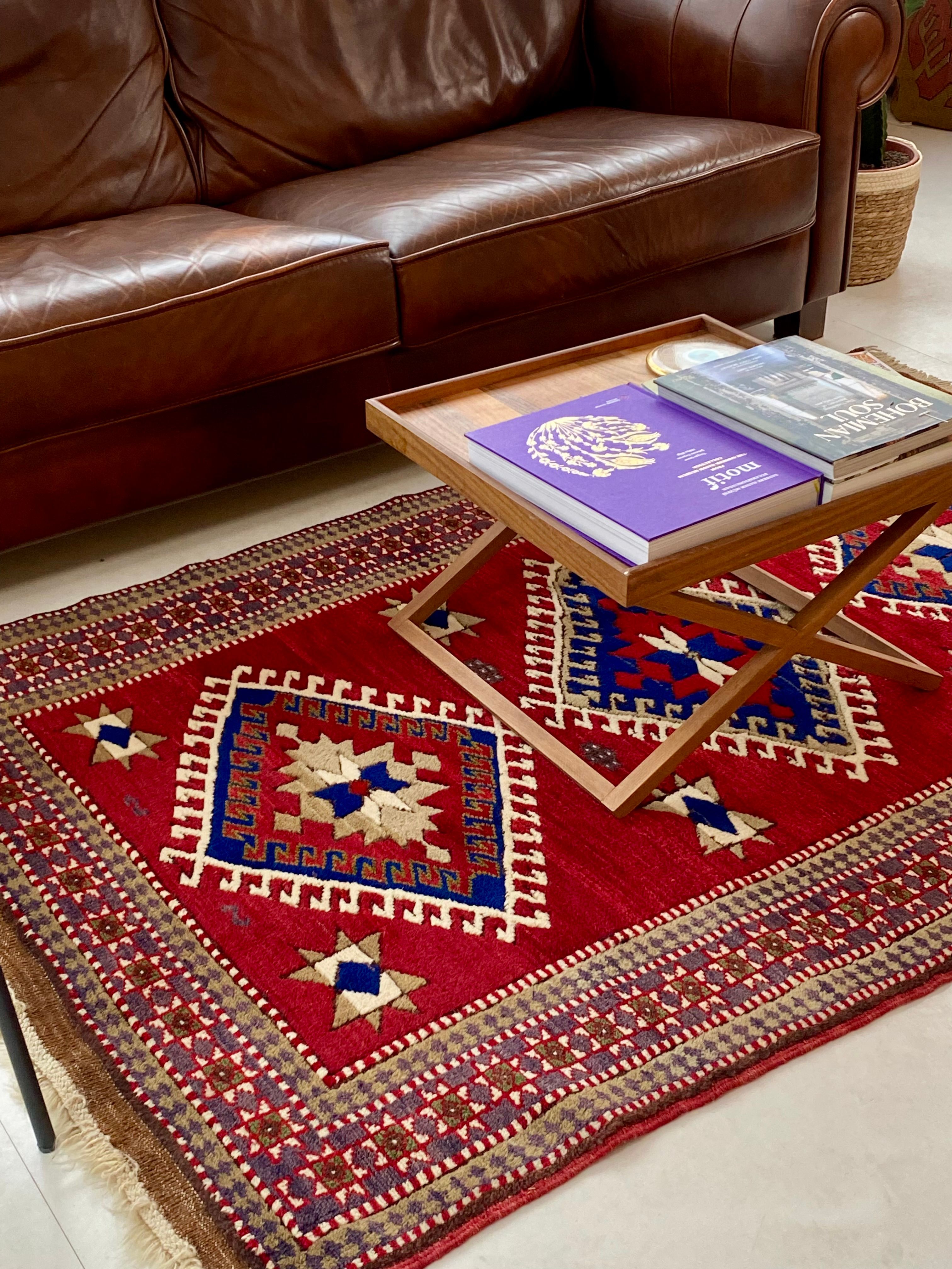 Handwoven Kazakh Rug