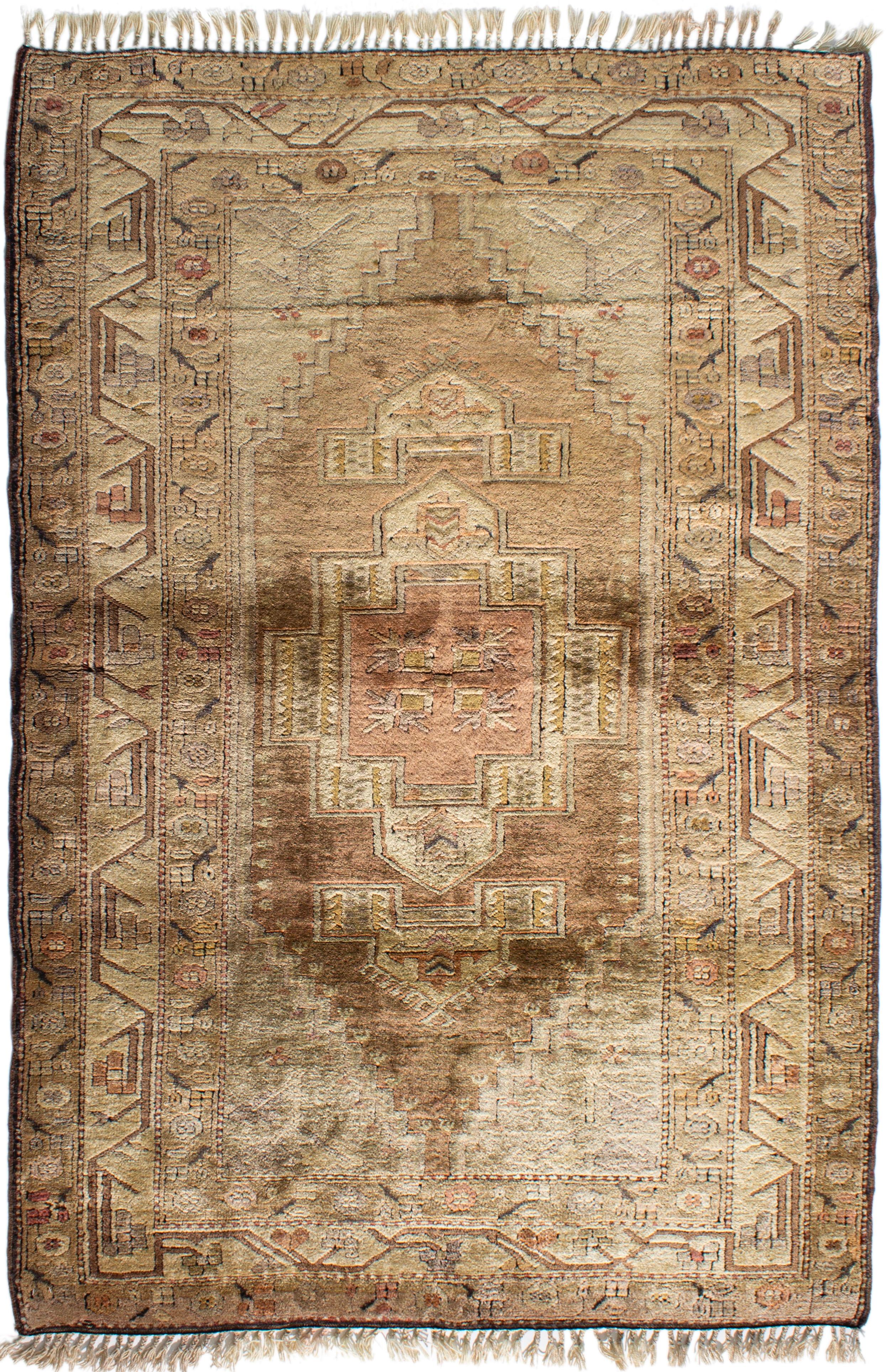 West Anatolia Milas Double Mihrab Pastel  Carpet