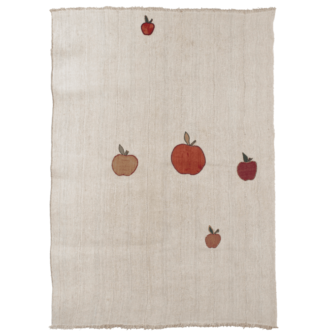 West Anatolia Manisa Hemp Apple Rug