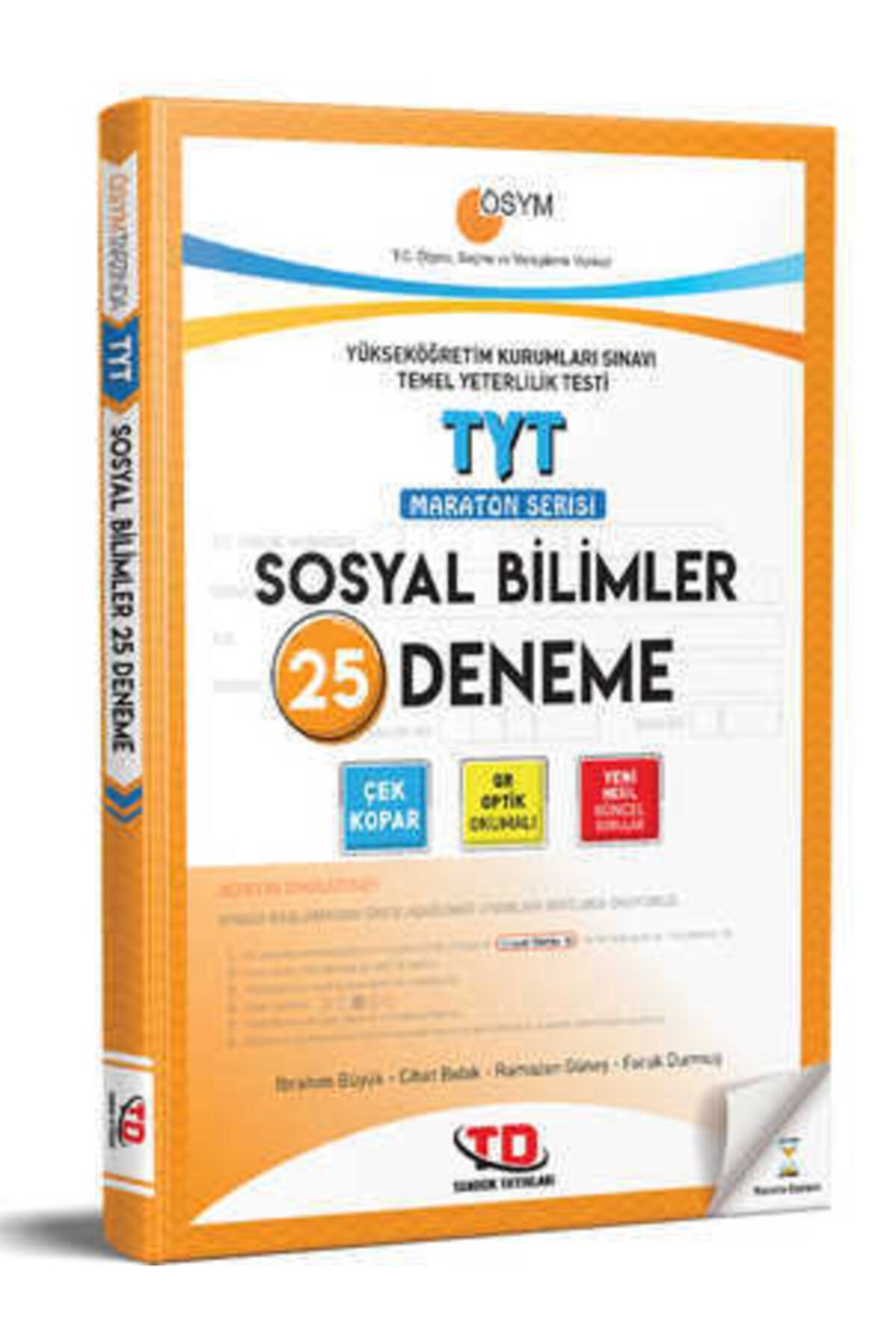 Tyt Maraton Serisi Sosyal Bilimler 25 Deneme