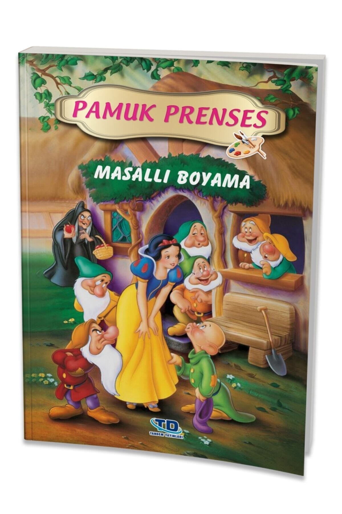 Pamuk Prenses Masallı Boyama 5' Li Etkinlik Kitabı