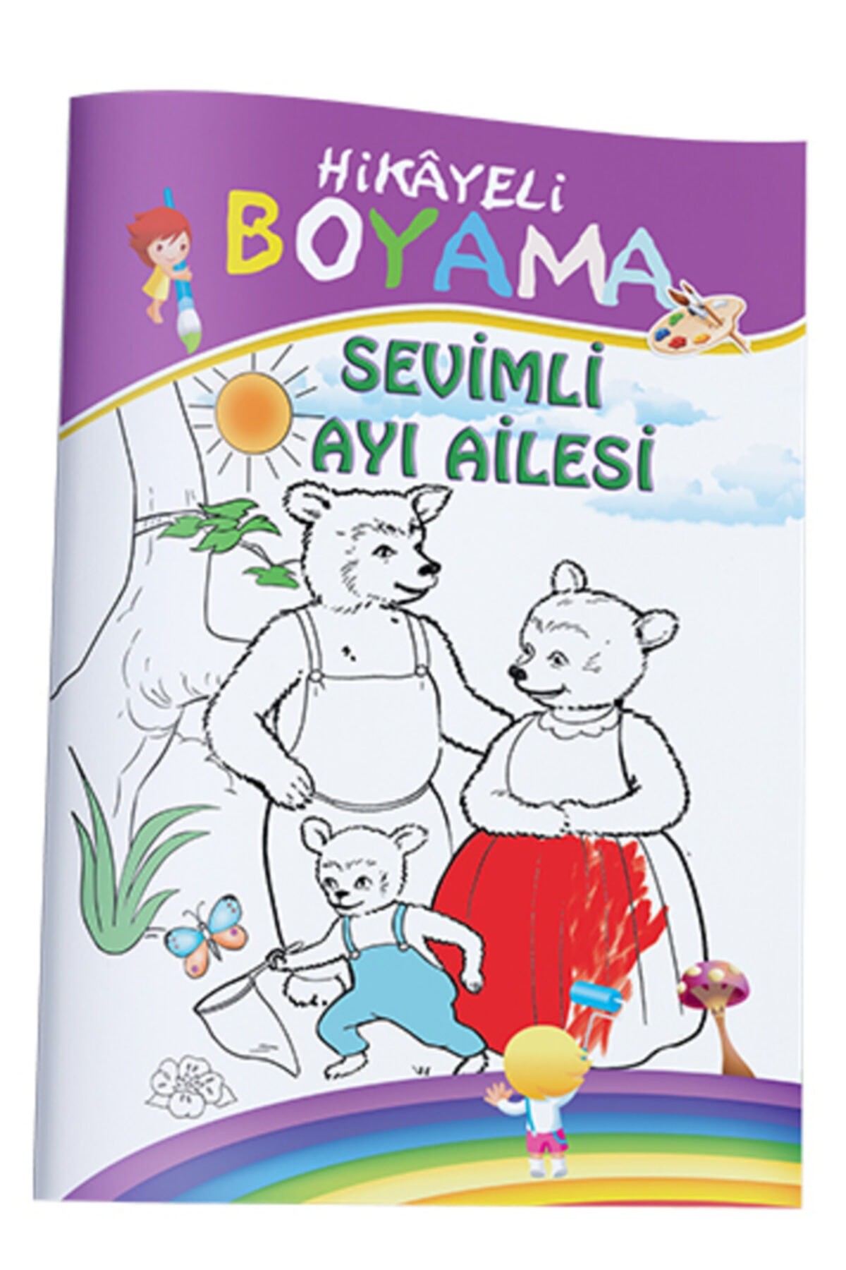 Hikayeli Boyama Kitabı 5 Kitap