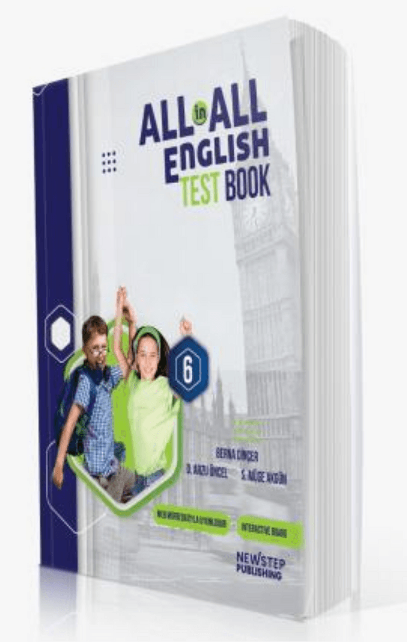 6.SINIF ALL in ALL TEST BOOK İNGİLİZCE KİTAP