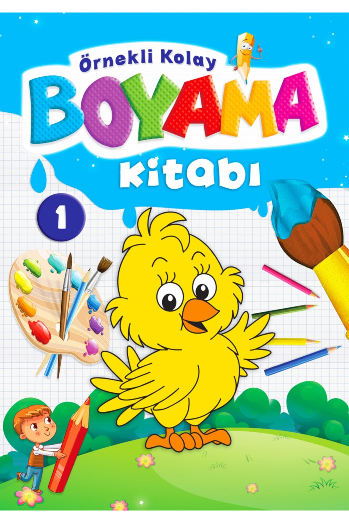 Örnekli Kolay Boyama Kitabı 5 Kitap Set-1