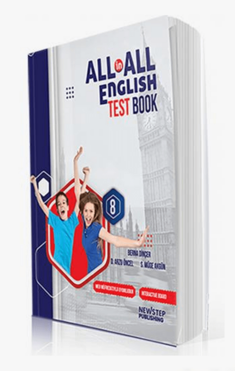 8.SINIF ALL in ALL TEST BOOK İNGİLİZCE KİTAP