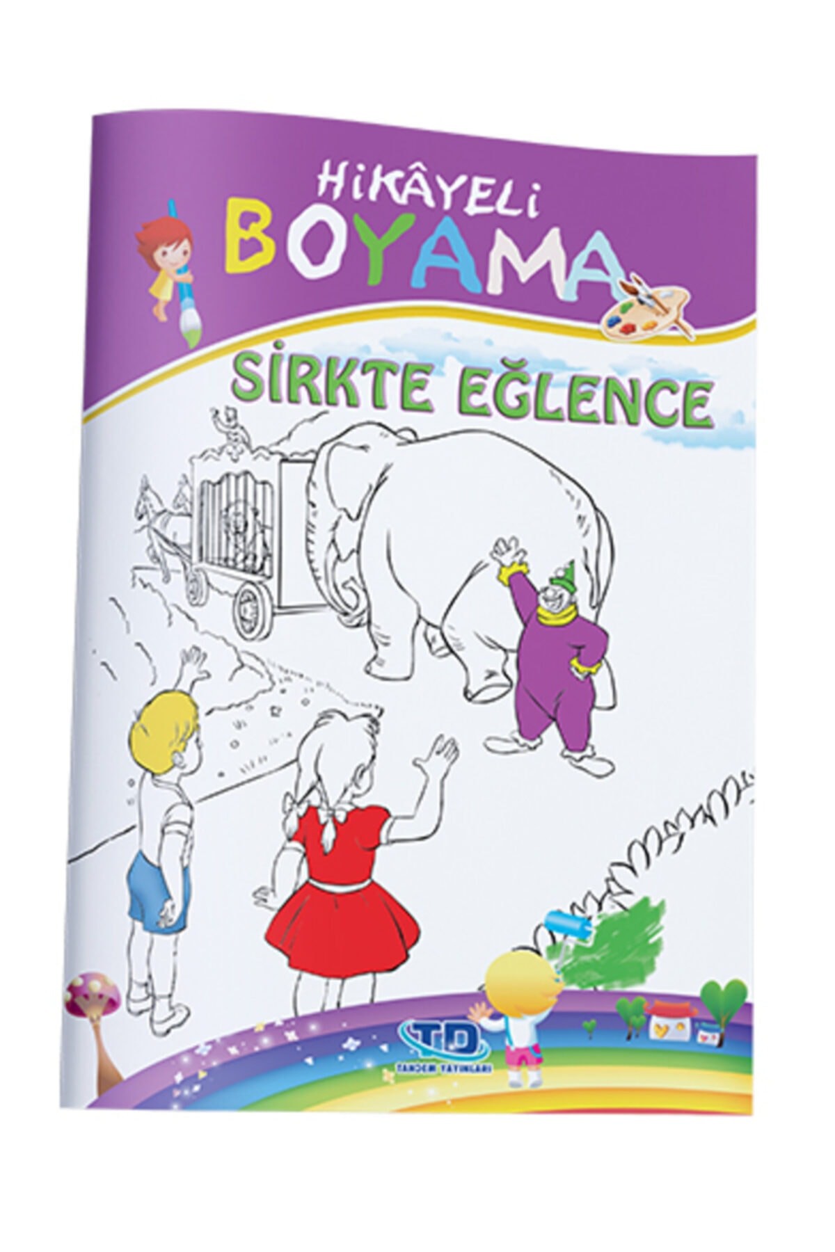 Hikayeli Boyama Kitabı 5 Kitap