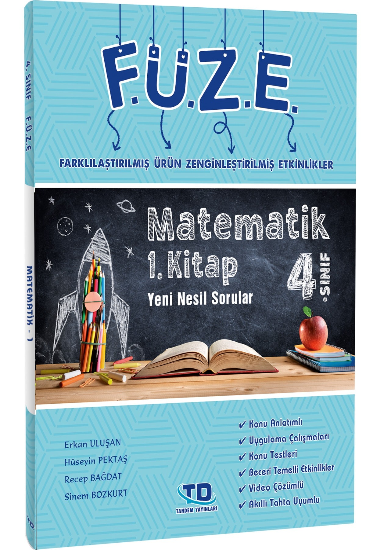 4. Sınıf Füze Matematik Yeni Nesil Soru Bankası 1. Kitap