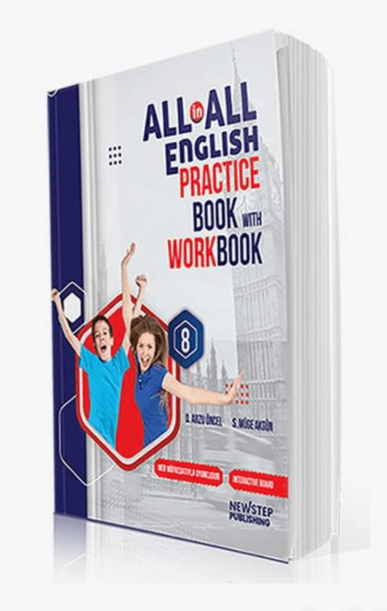 8.SINIF ALL in ALL PRACTICE BOOK WITH WORKBOOK İNGİLİZCE KİTAP