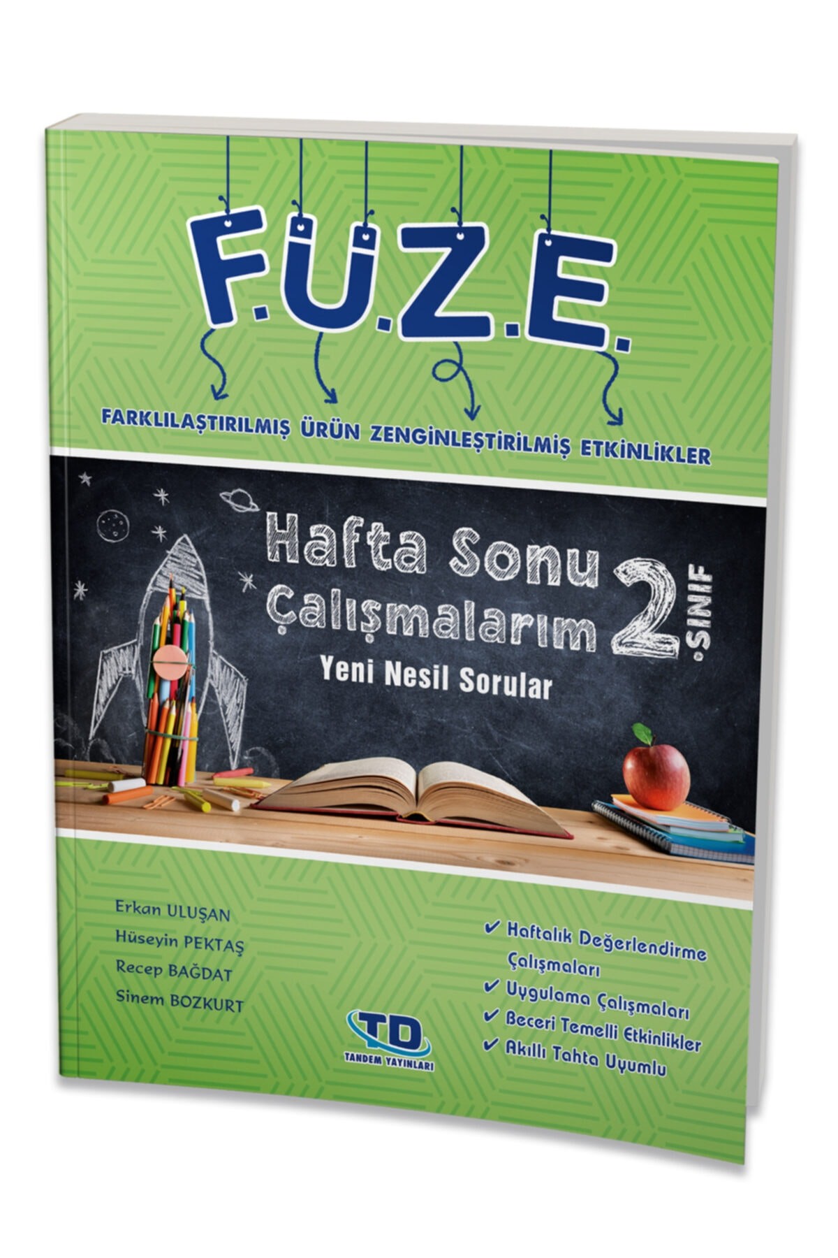 2. Sınıf Füze Hafta Sonu Çalışmalarım / Kolektif / Tandem Yayınları / 9786257194360