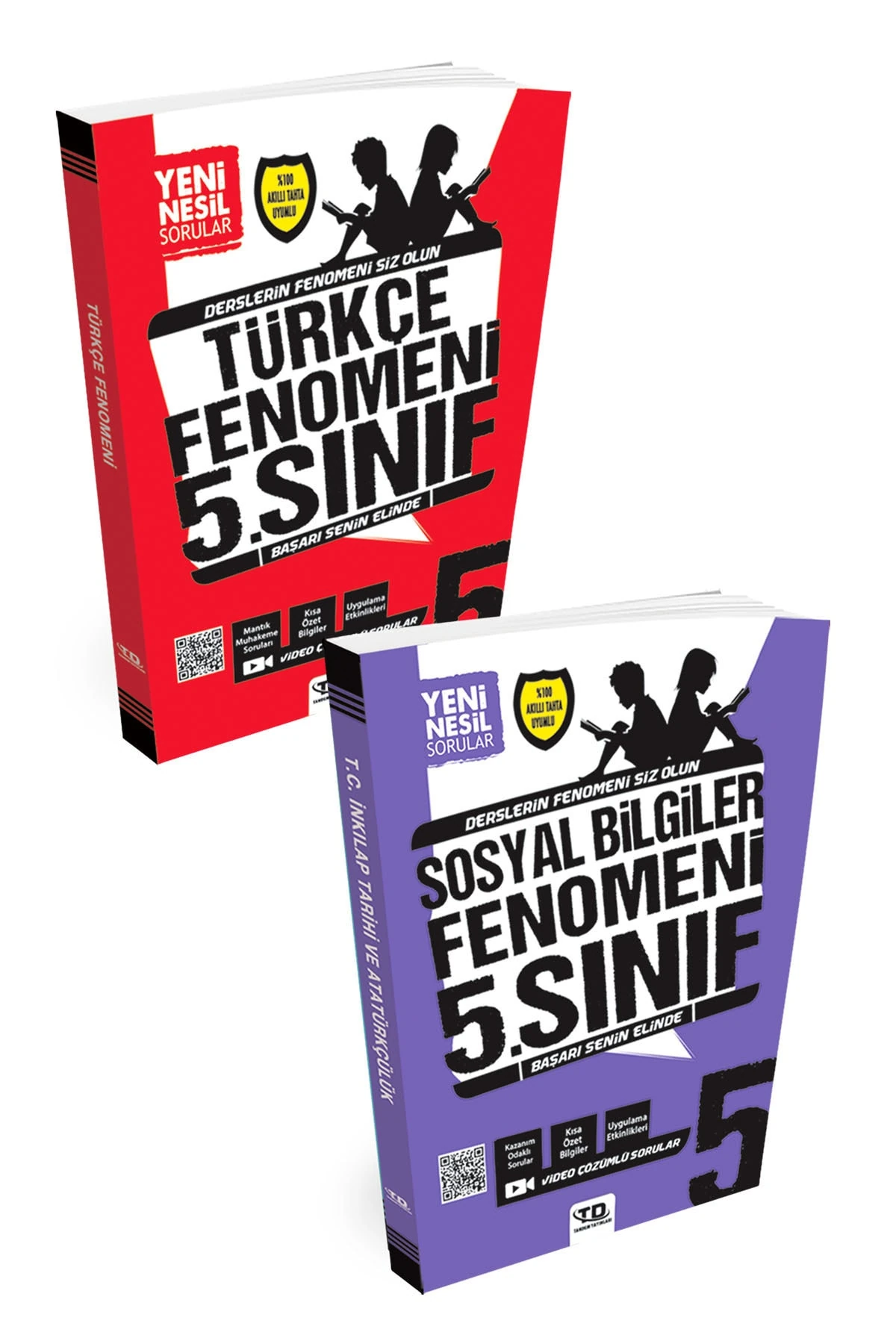 5. Sınıf Türkçe + Sosyal Bilgiler Fenomen Soru Bankası Seti