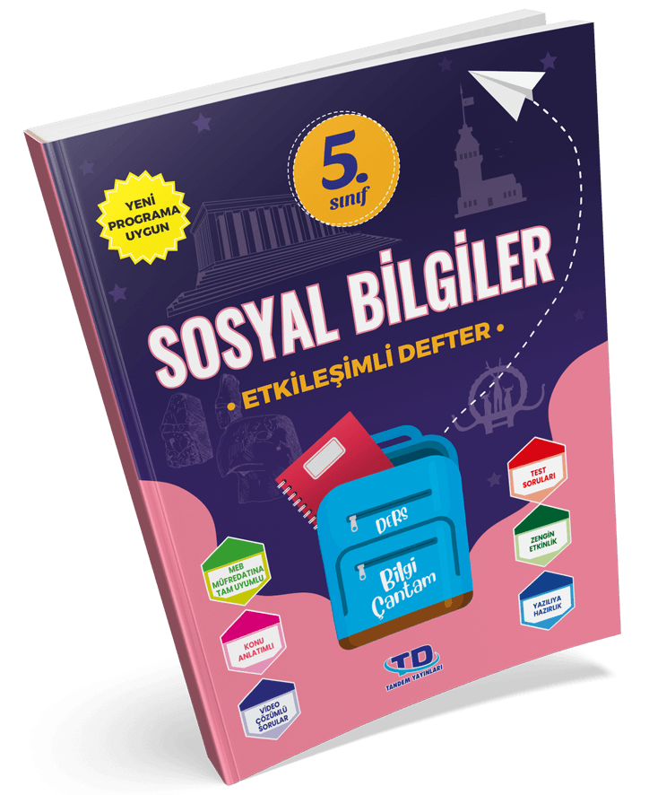 5.sınıf SOSYAL BİLGİLER Etkileşimli Defter