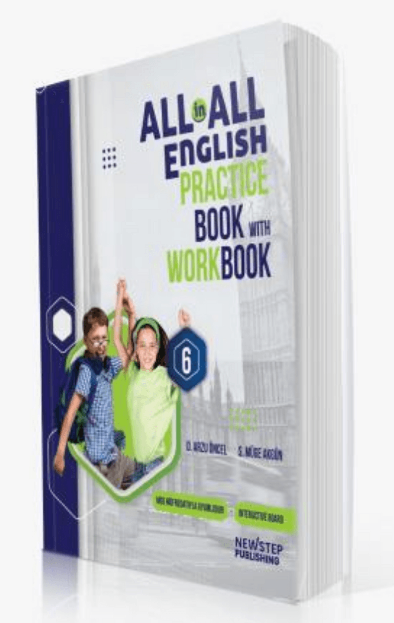 6.SINIF ALL in ALL PRACTICE BOOK WITH WORKBOOK İNGİLİZCE KİTAP