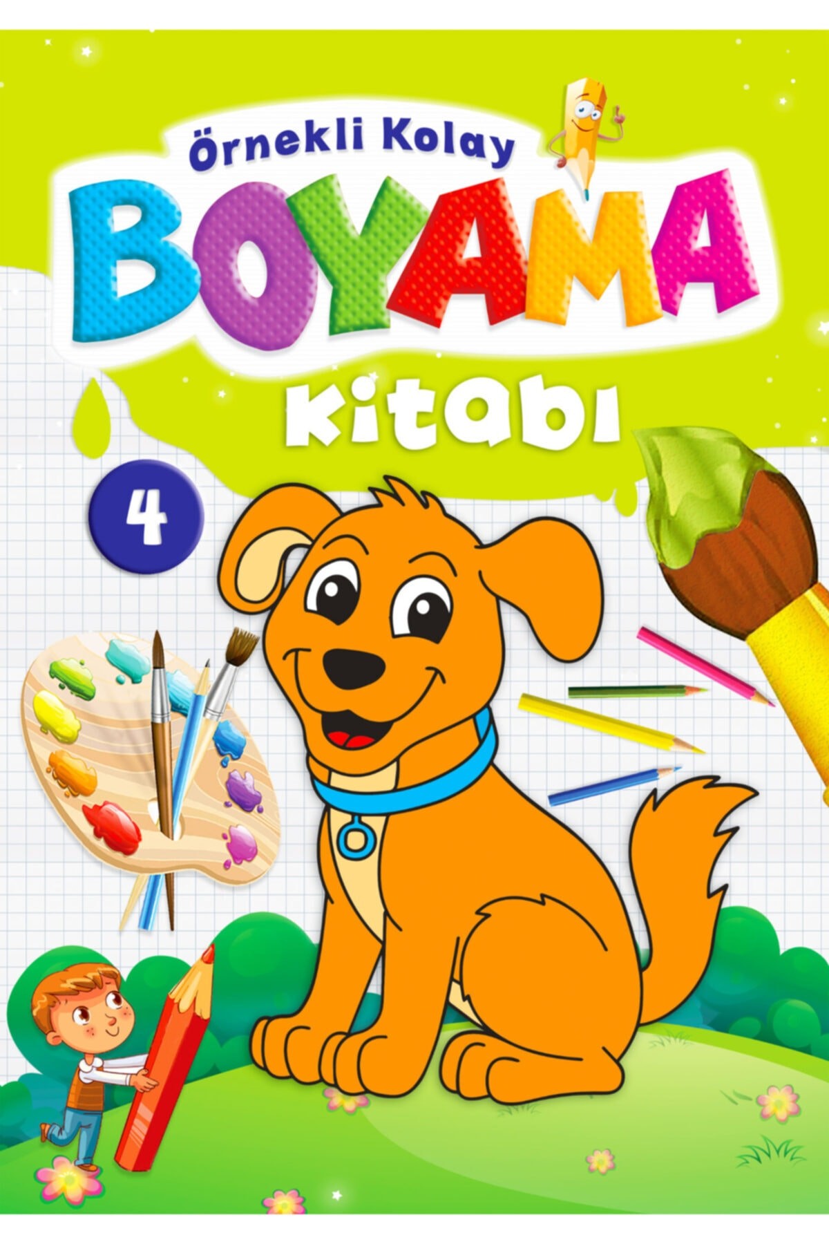 Örnekli Kolay Boyama Kitabı 5 Kitap Set-1