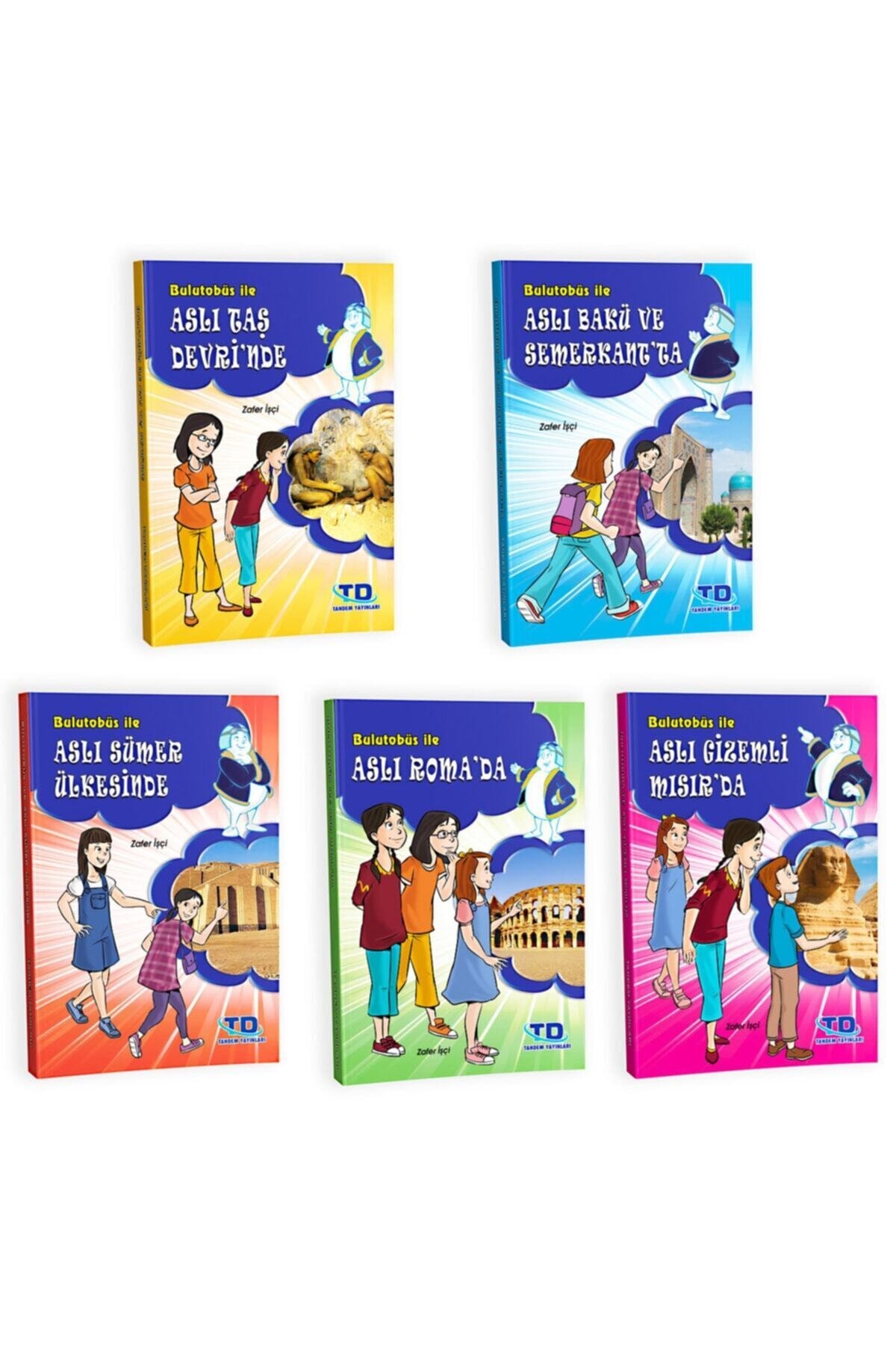 Bulutobüs Ile Tarihe Yolculuk - 5 Kitap