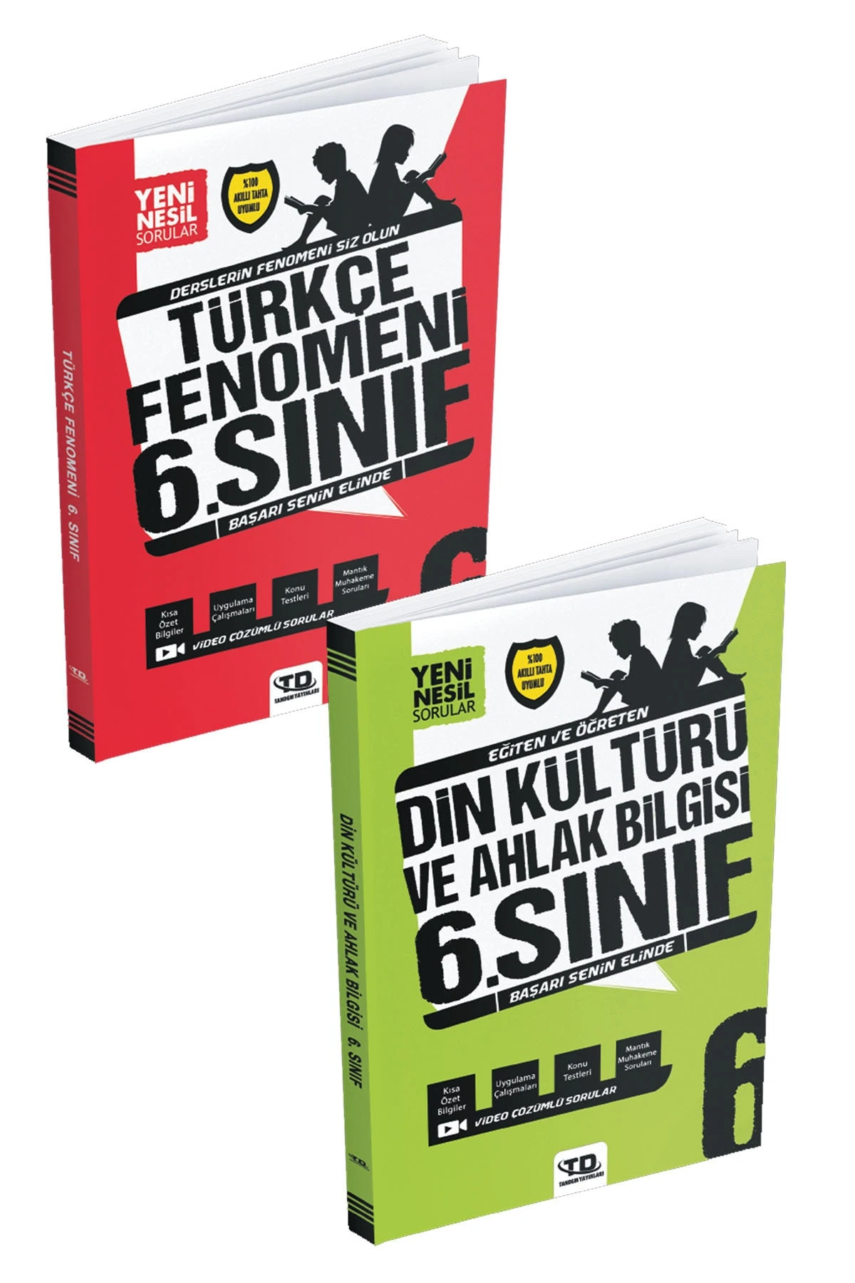 6. Sınıf Türkçe + Din Kültürü ve Ahlak Bilgisi Fenomen Soru Bankası Seti