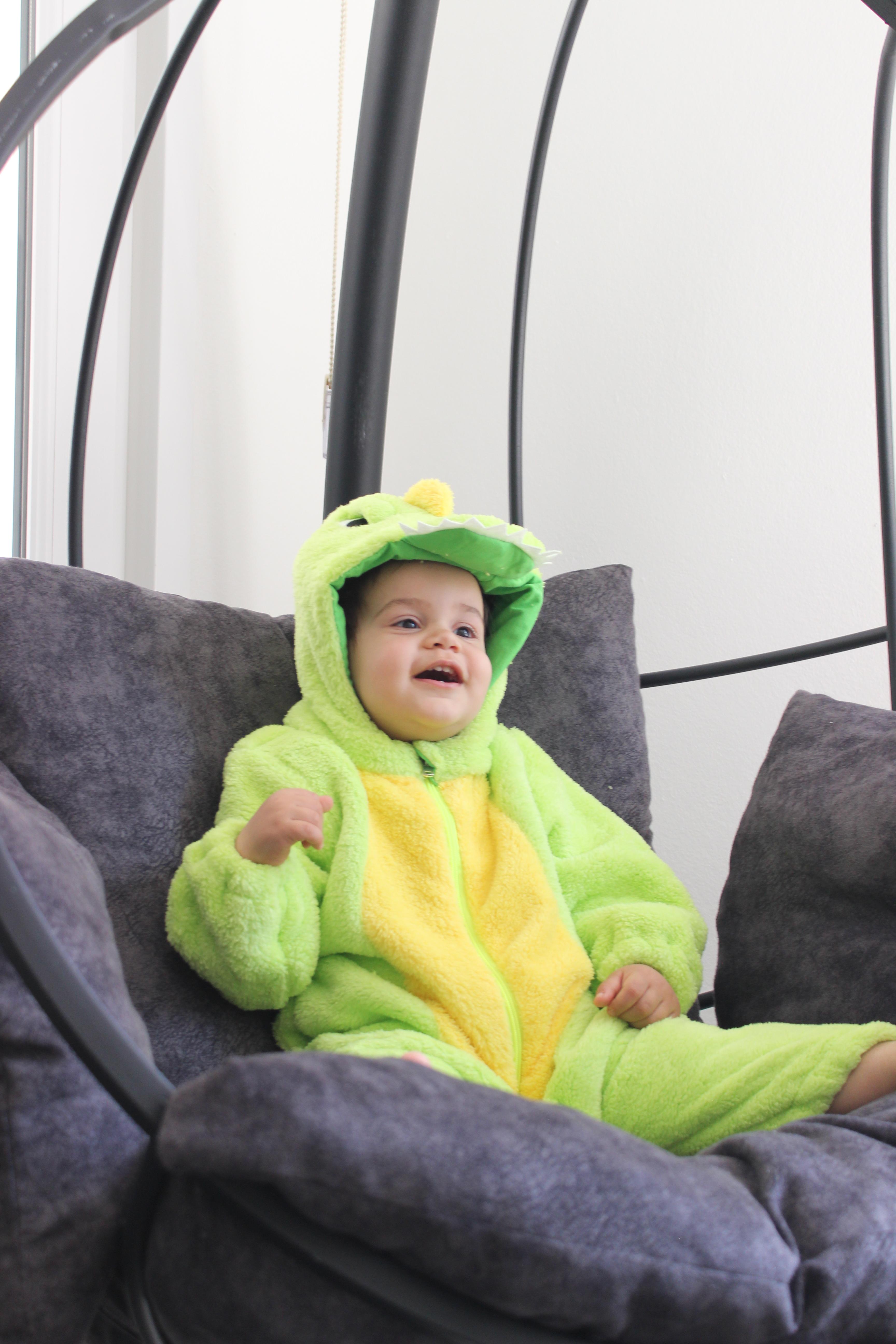 Dinozor Kız Erkek Bebek Ve Çocuk Tulum - Kostüm 6ay-4yaş Arası