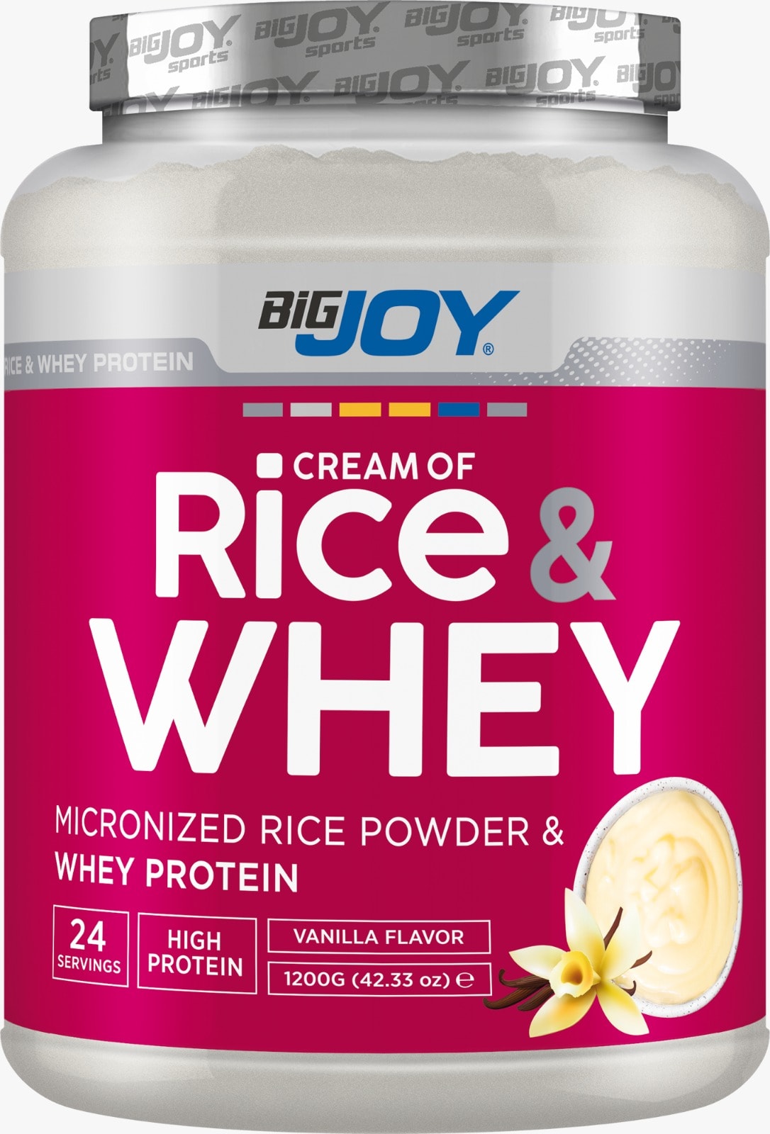 BIGJOY SPORTS-CREAM OF RICE & WHEY VANİLYA 1200g