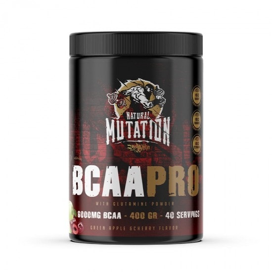 Natural Mutation Bcaa 400 gr Yeşil elmalı