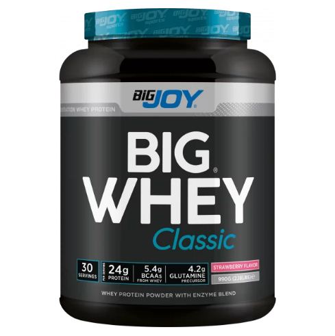 Bigjoy Sports BIGWHEY Whey Protein Classic Çilek 990g 30 Servis