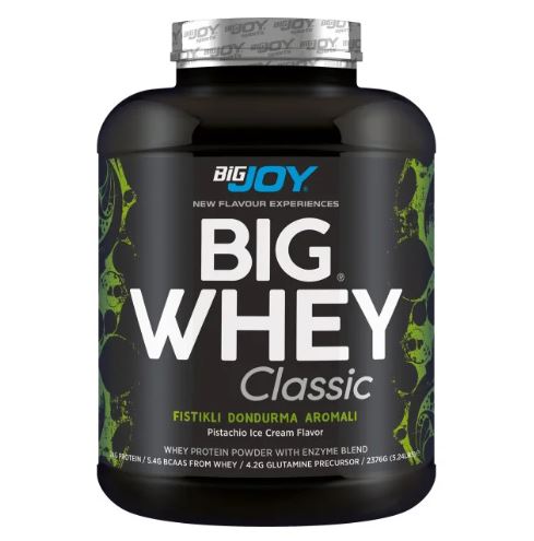 Bigjoy Sports BIGWHEY Whey Protein Classic Antep Fıstıklı Dondurma 2376g 72 Servis