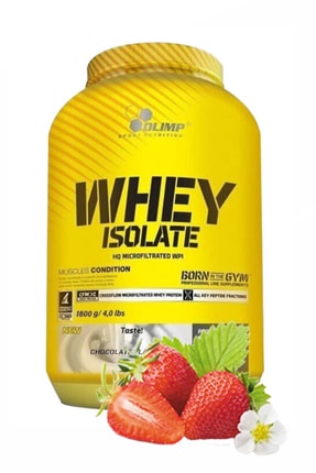 Olimp Pure Whey Protein Isolate 1800 Gr -ÇİLEK