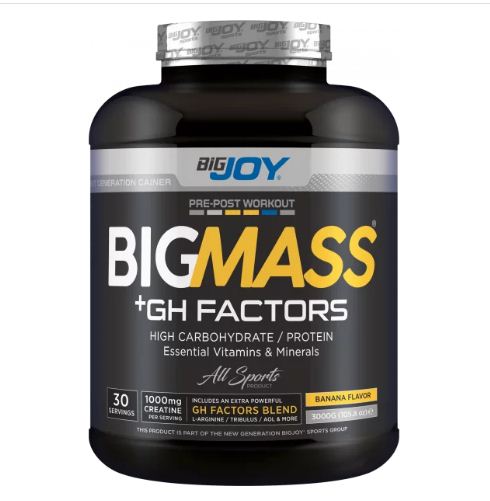 Big Joy Big Mass +GH Factors 3000 Gr MUZ