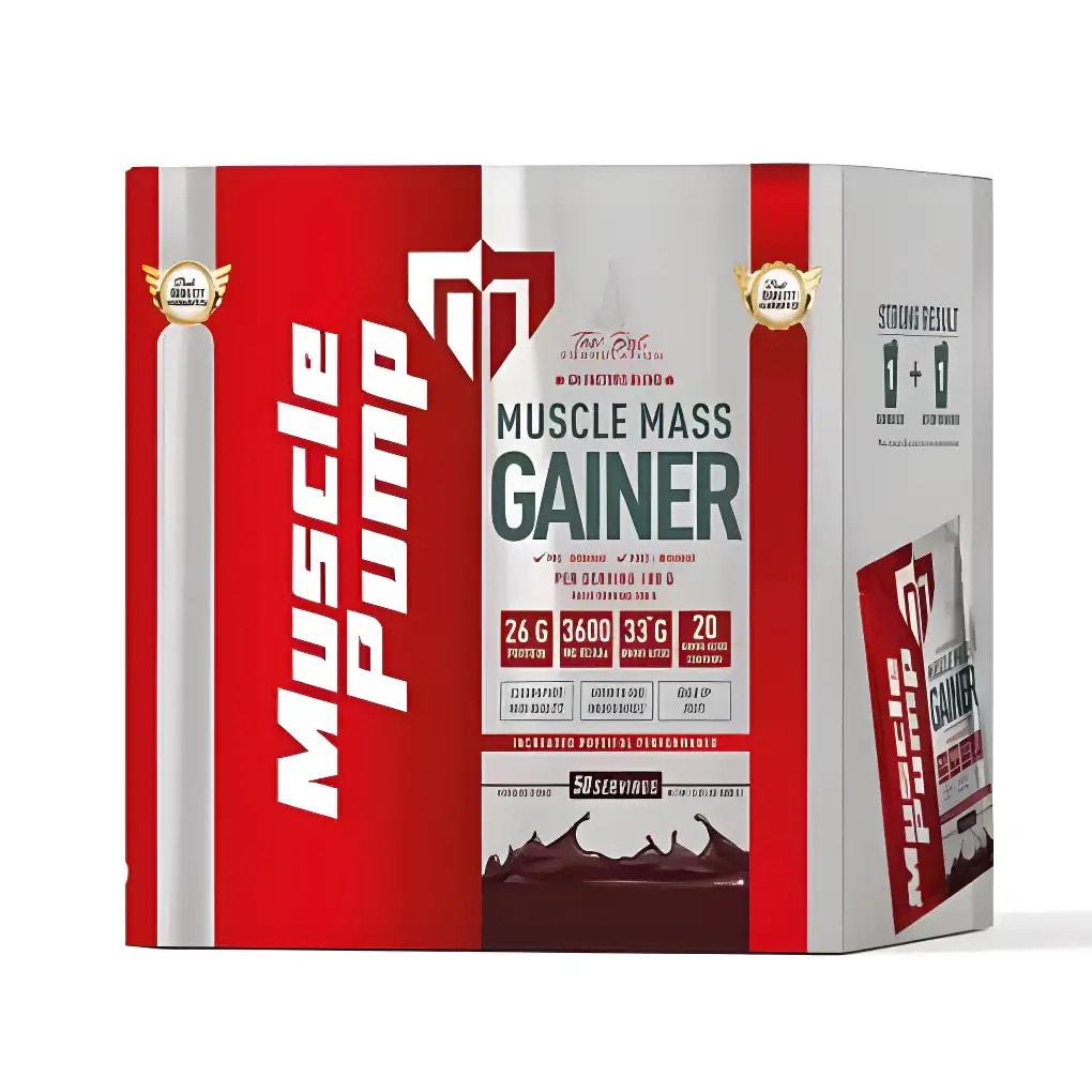 Muscle Pump Muscle Mass Gainer Çikolata 50 Saşe